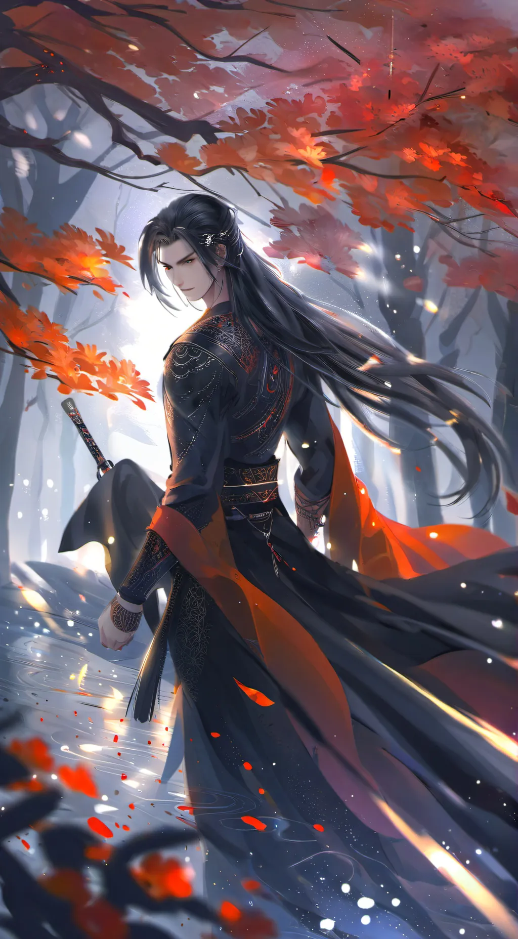 ai character: Wolf background