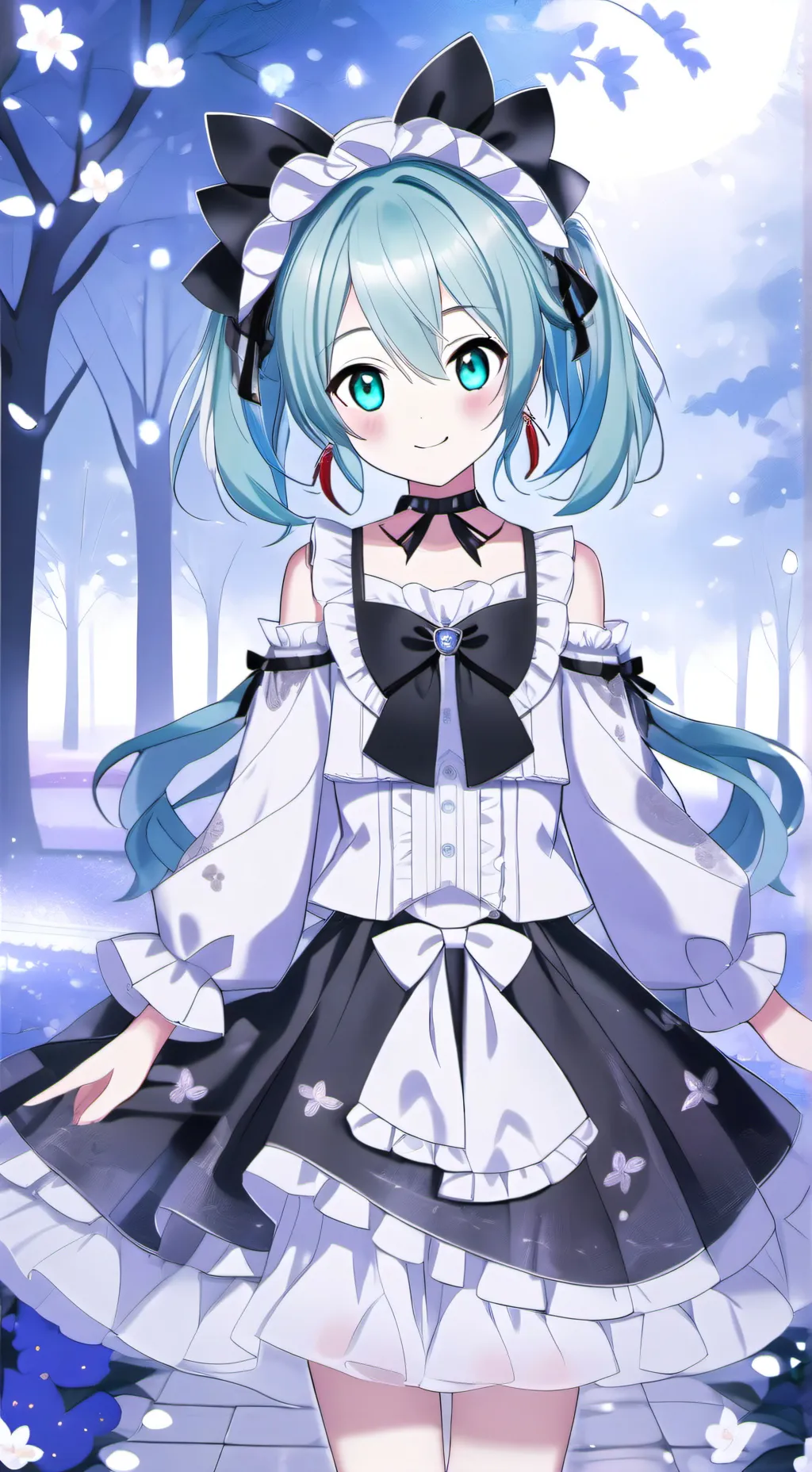ai character: [~.Hatsune miku.~] background