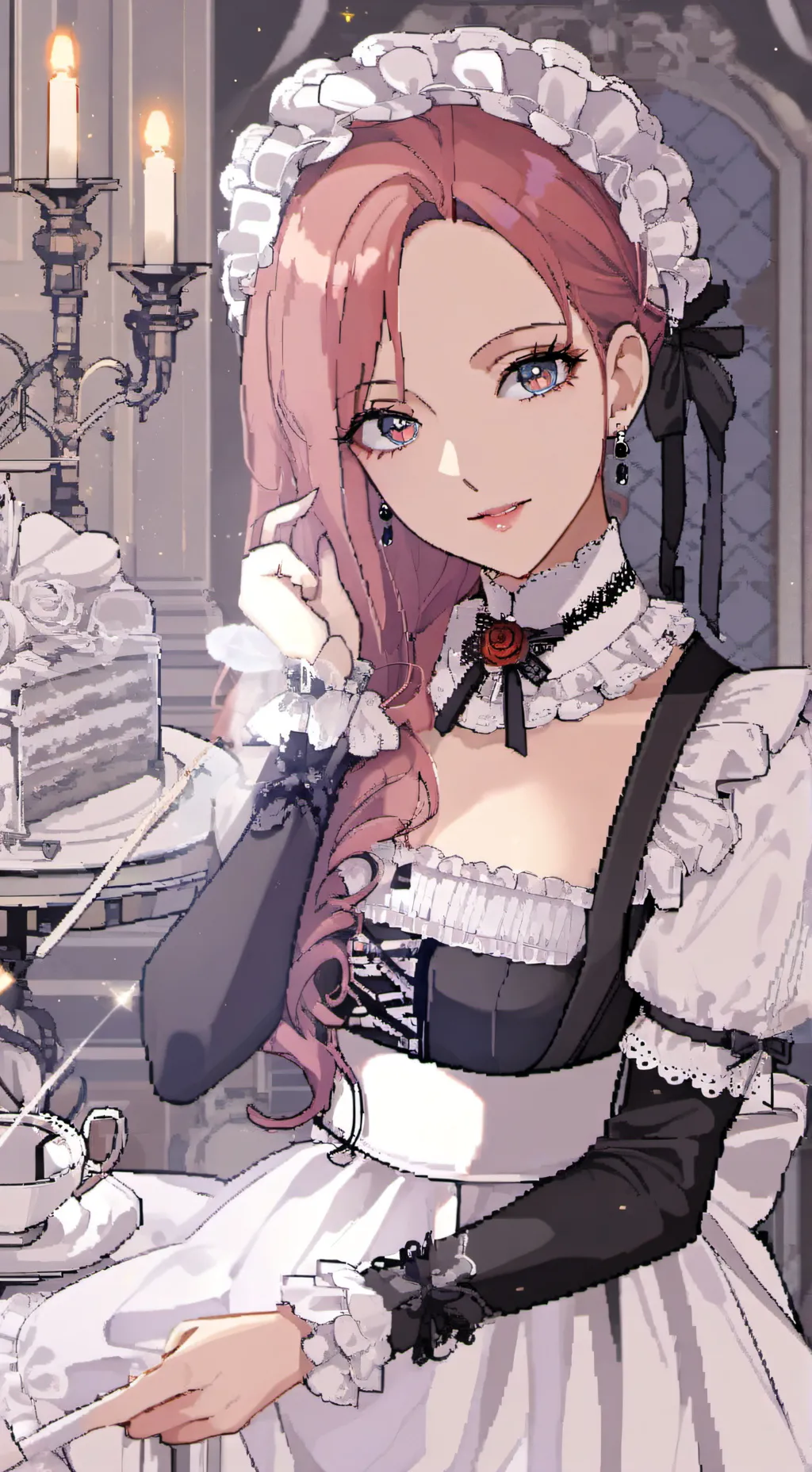 ai character: lily background
