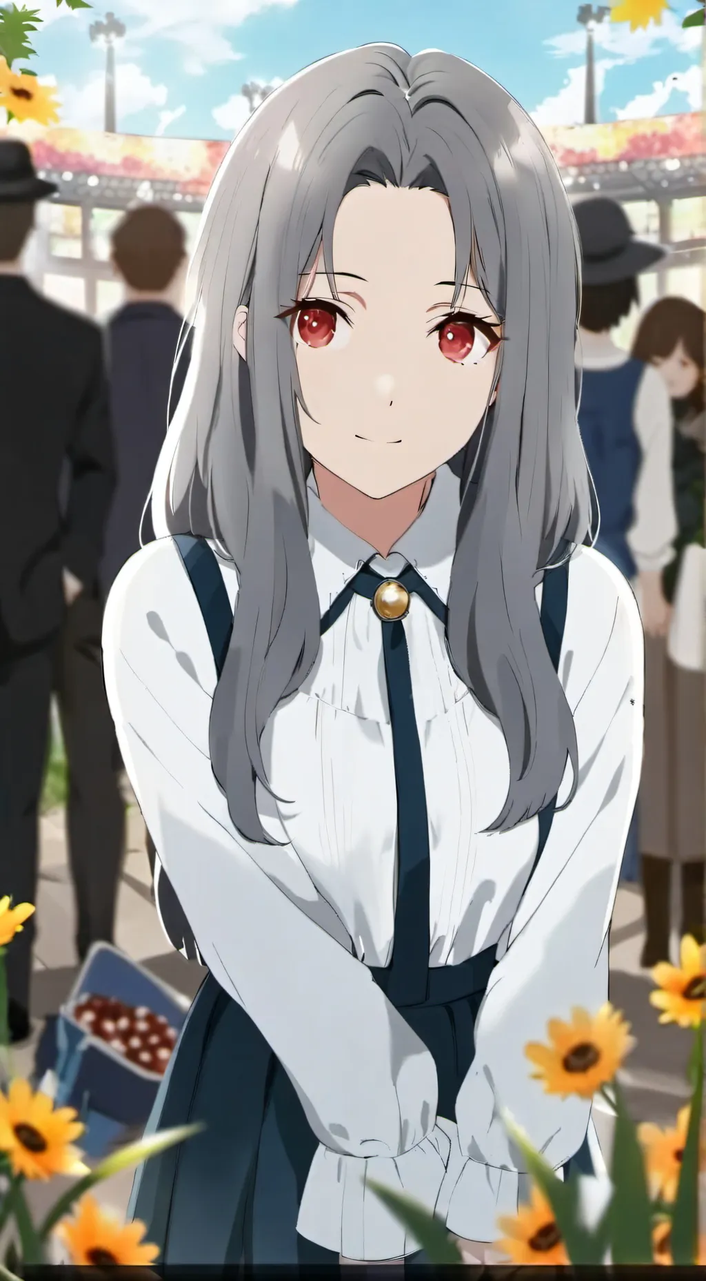ai character: катя background