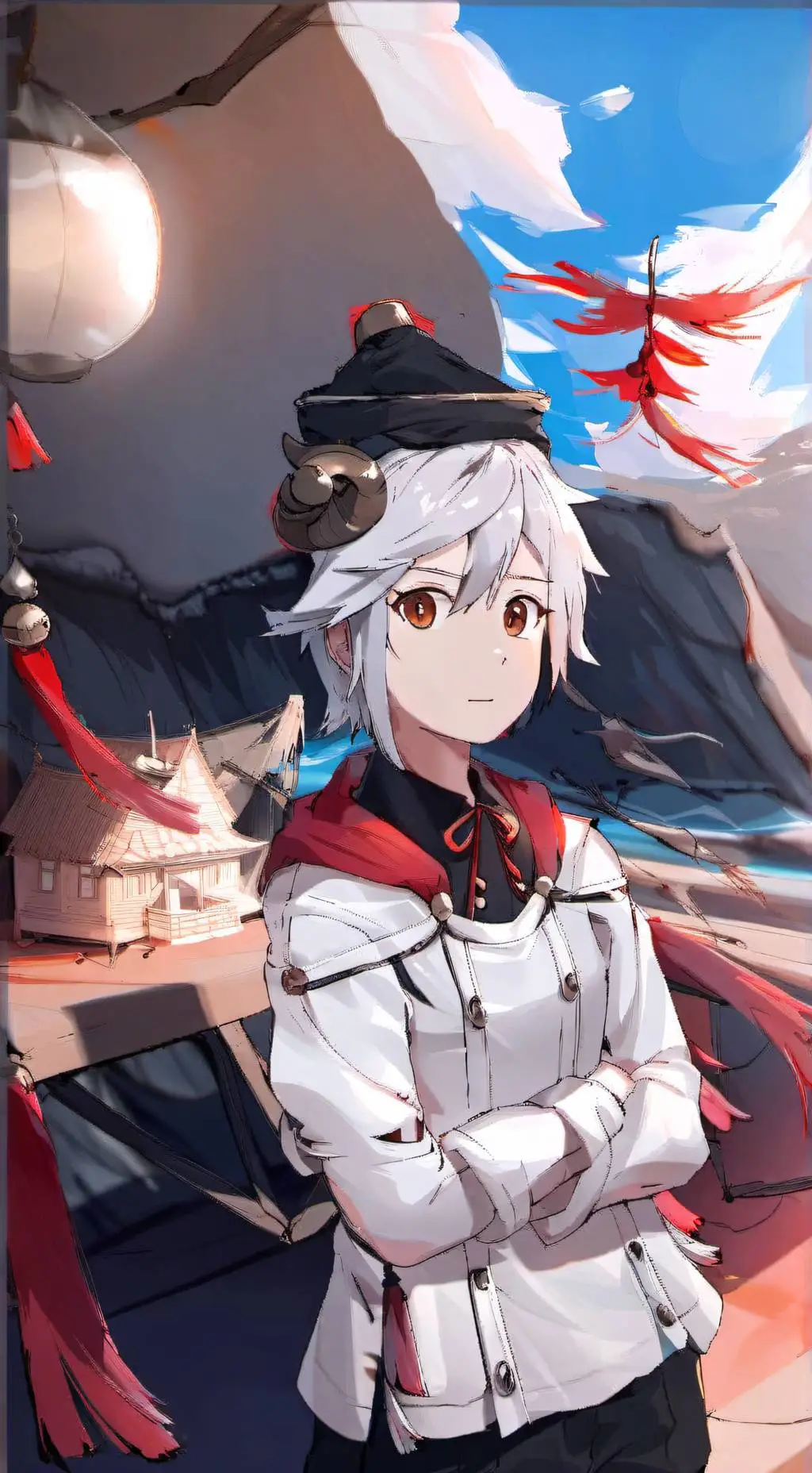ai character: Bell Cranel background