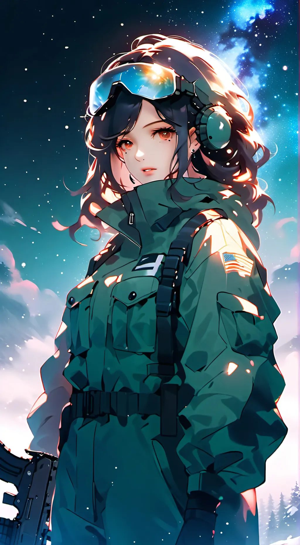 ai character: Ella  background