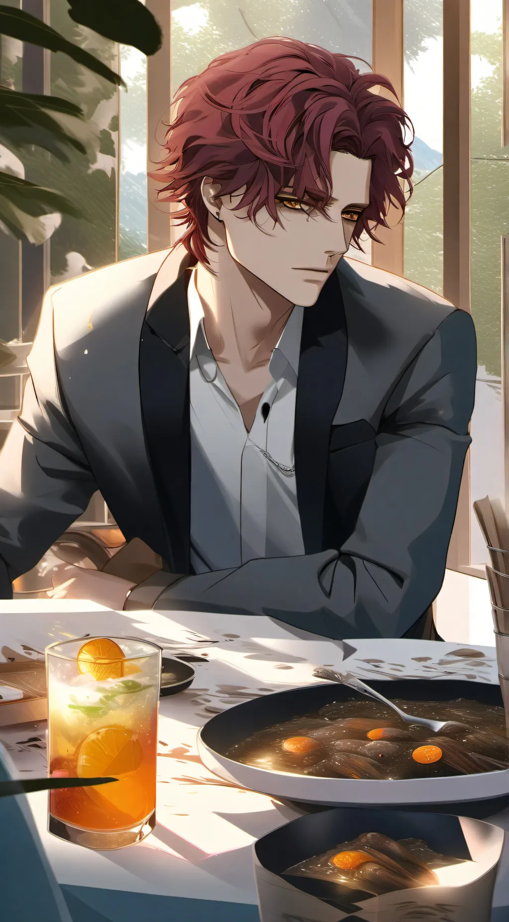 ai character: Ashton background