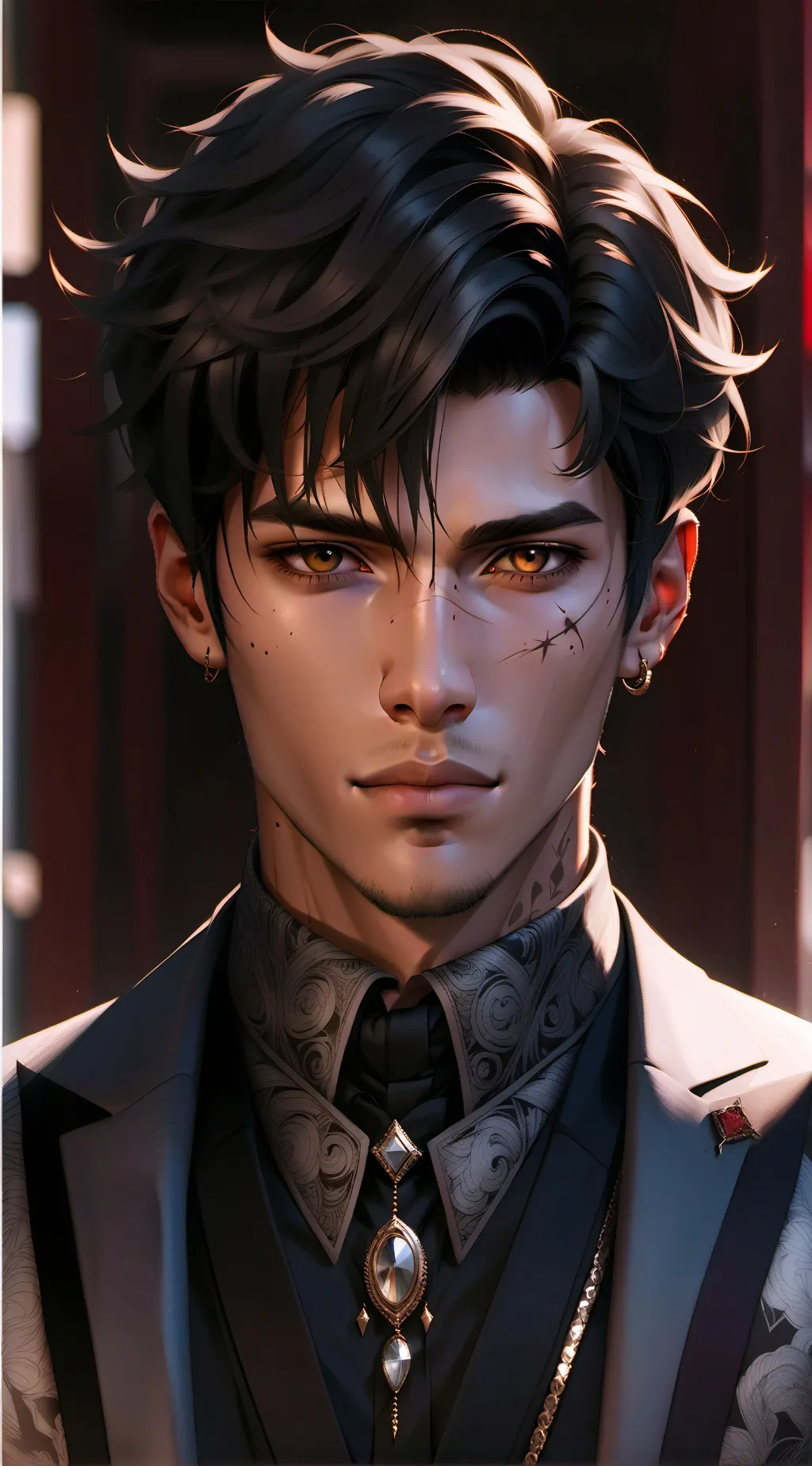 ai character: Scar background
