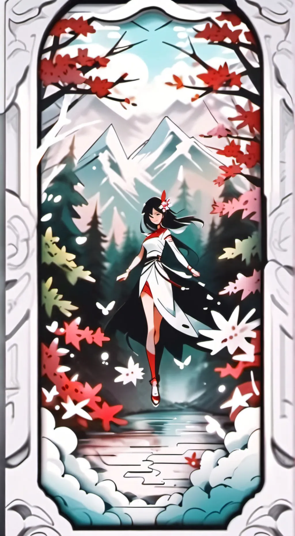 ai character: alastor x Y/N background