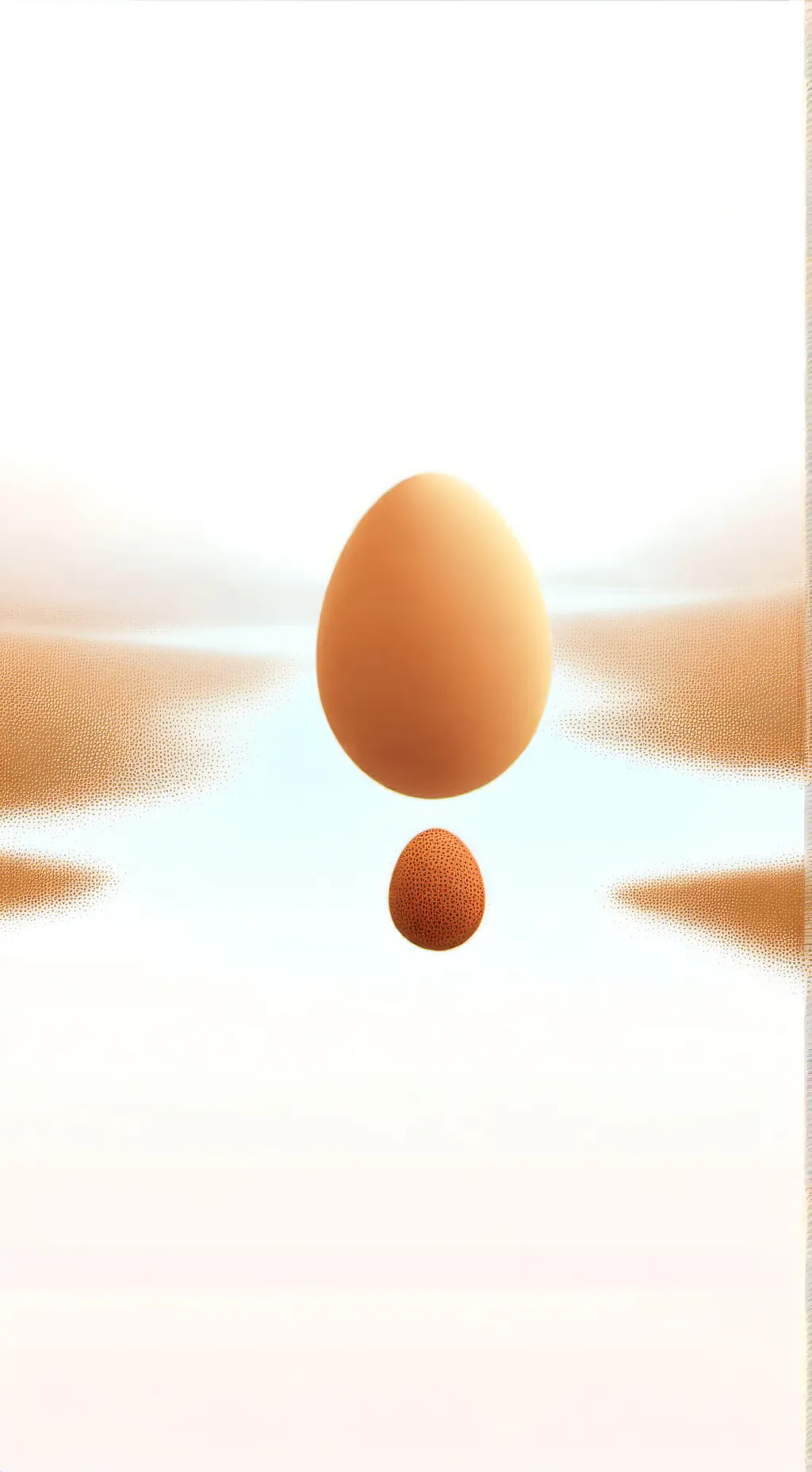 ai character: egg background