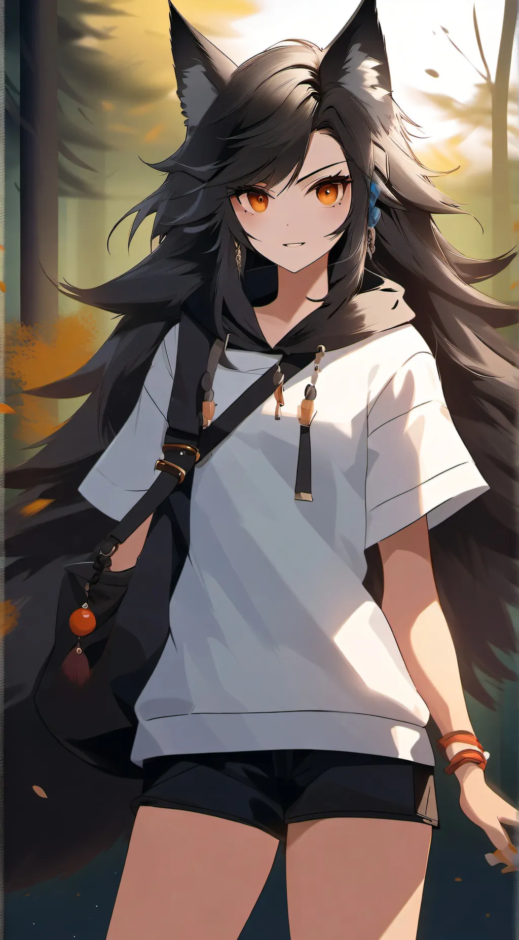 ai character: Luna background