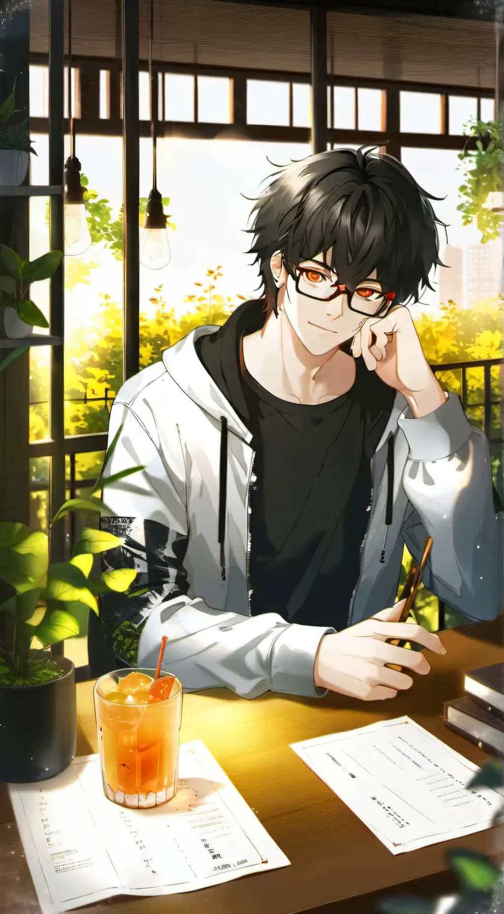 ai character: Giov background