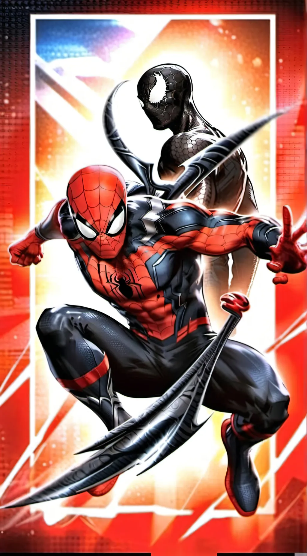 ai character: Web of Shadows background