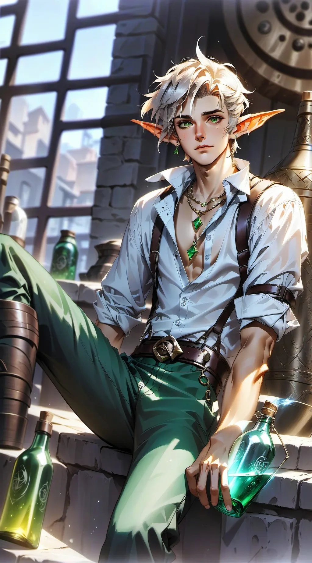 ai character: Grayson background
