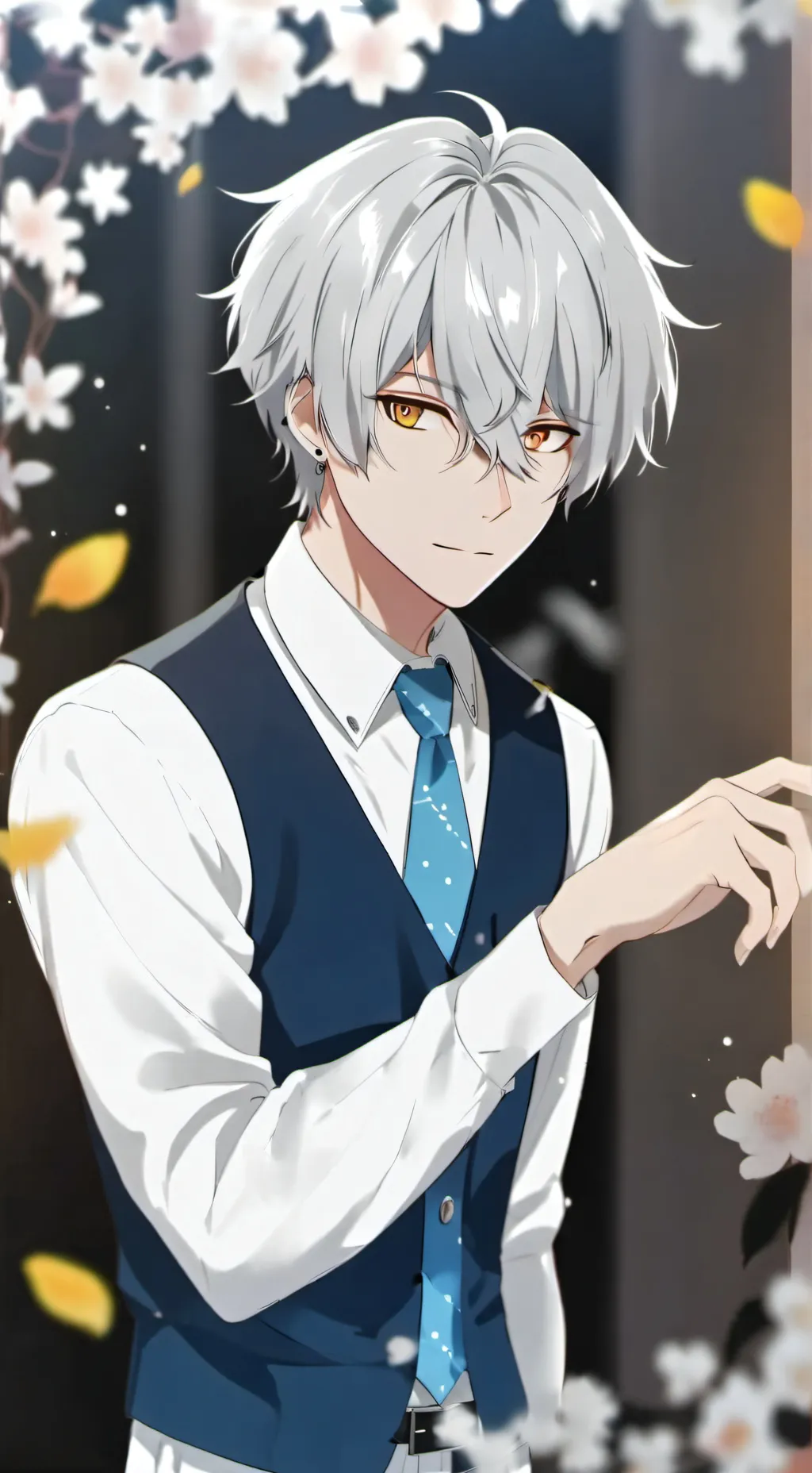 ai character: Simon  background