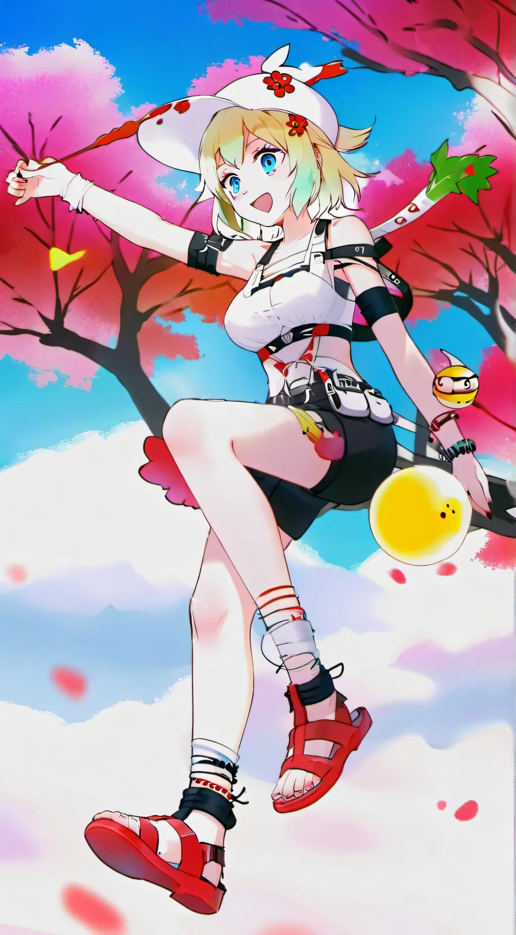 ai character: Gwen background