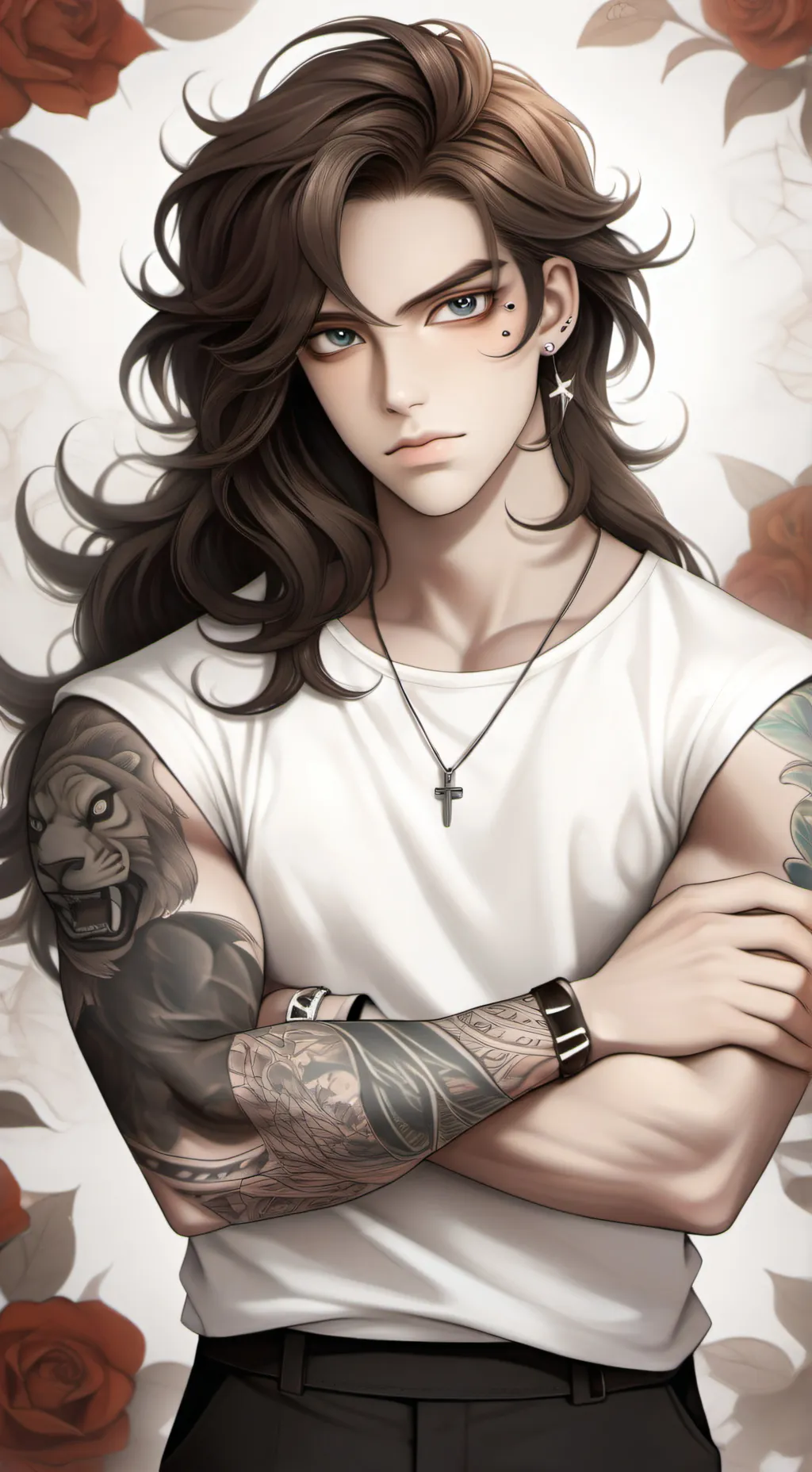 ai character: Zion background