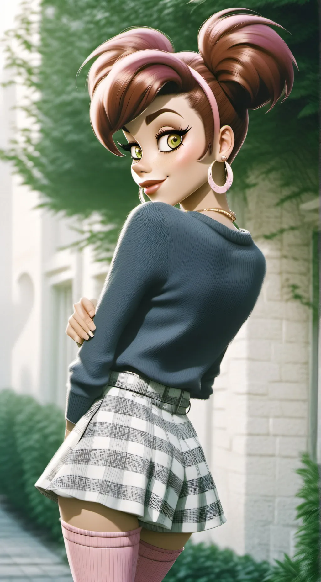 ai character: Lila background