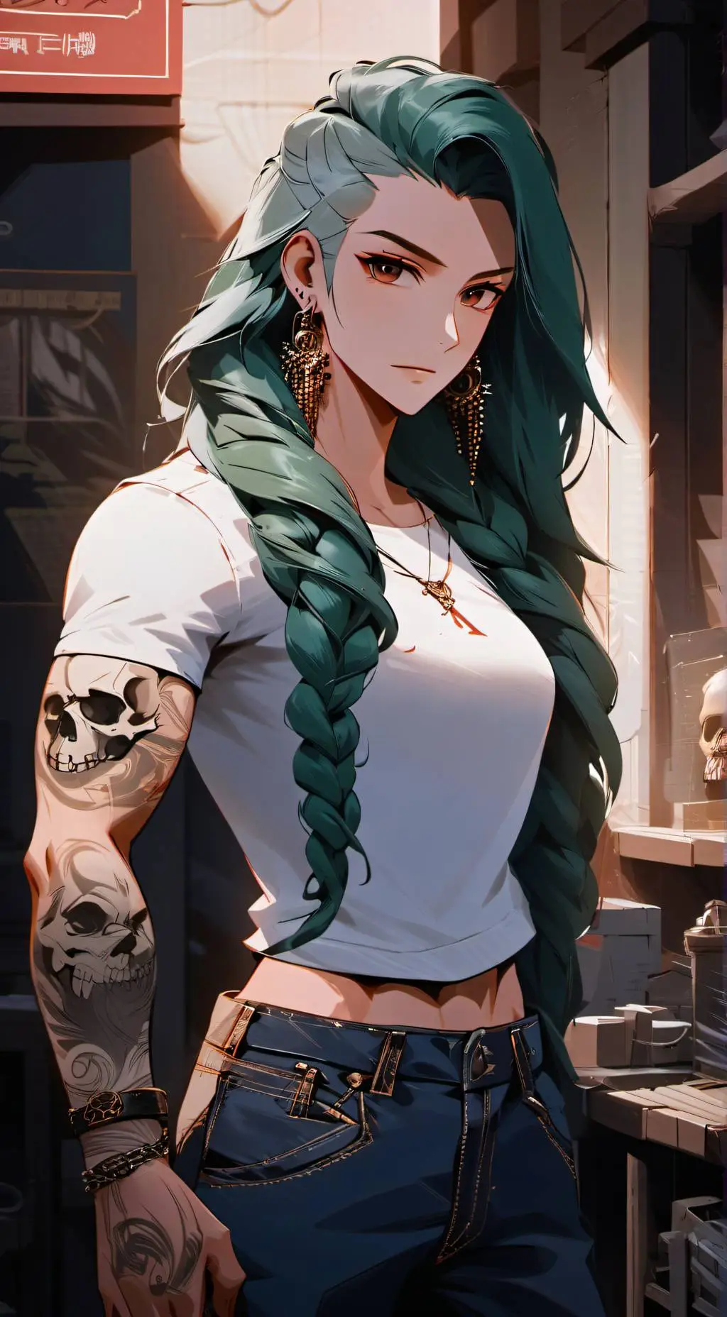 ai character: Irene Cromwell  background