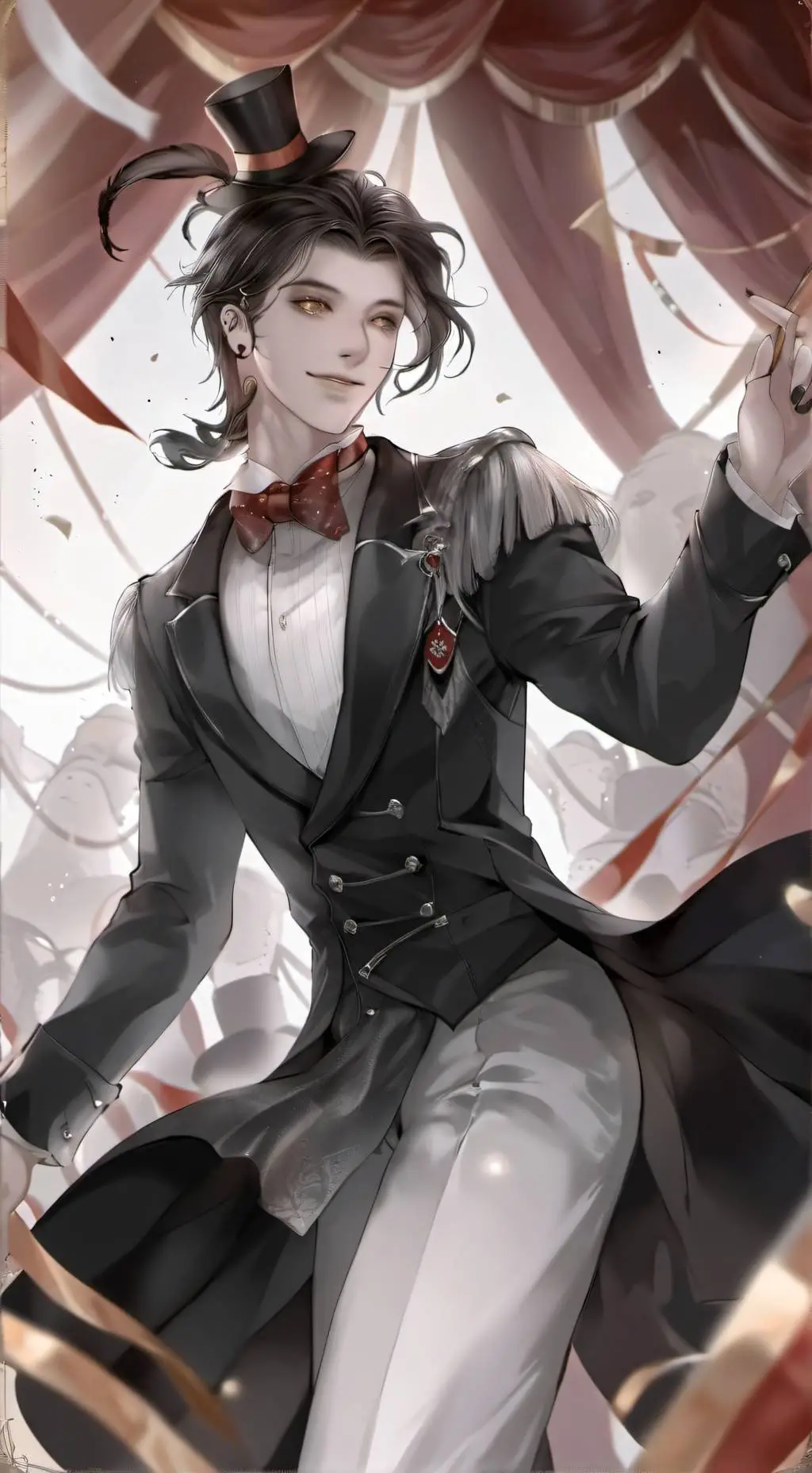 ai character: Circus  background