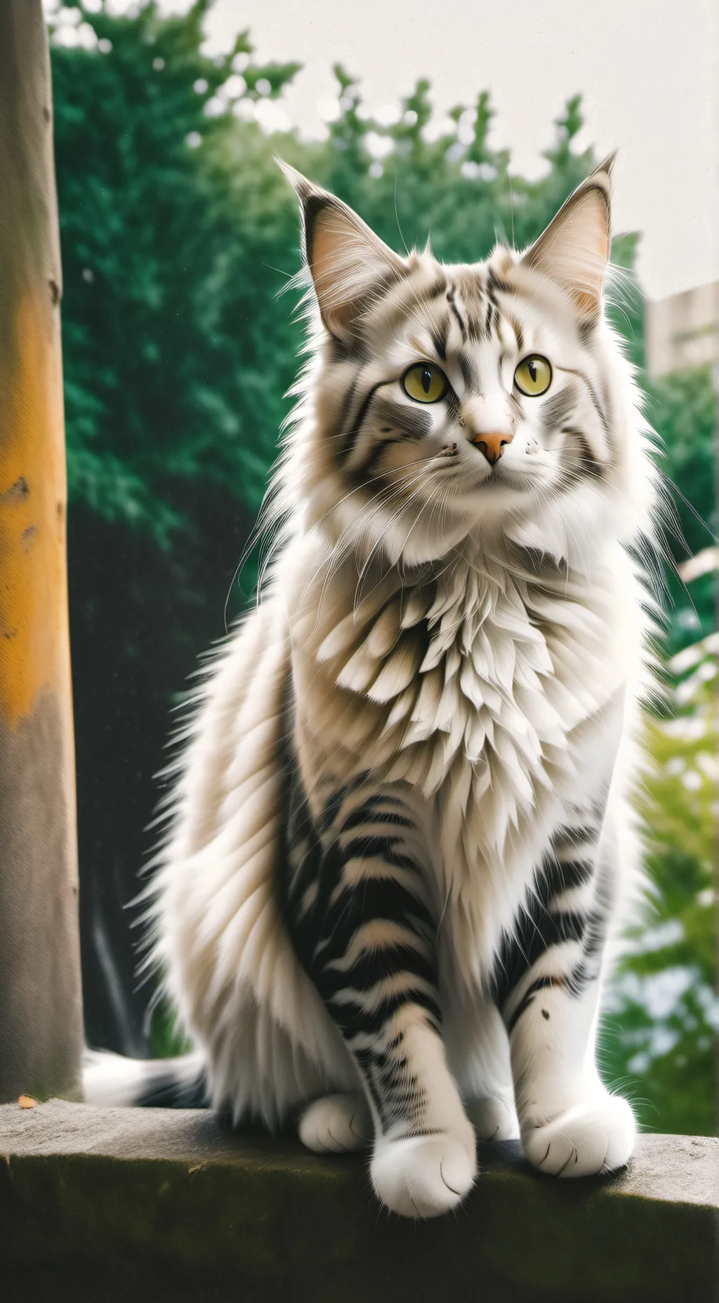 ai character: cat background