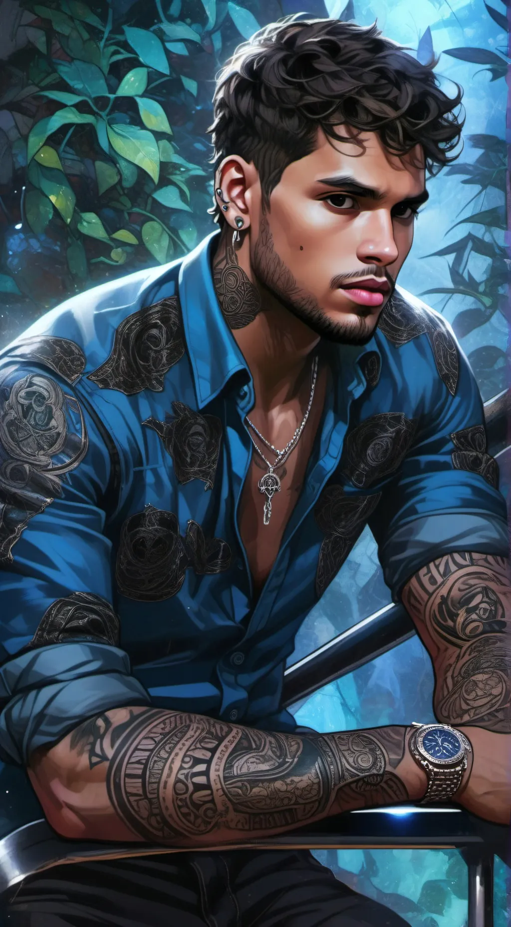 ai character: Papi Chulo background
