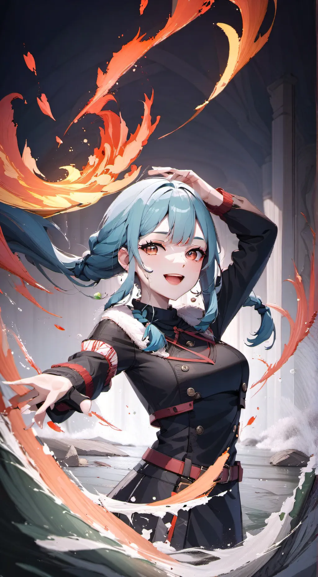 ai character: Mariana background
