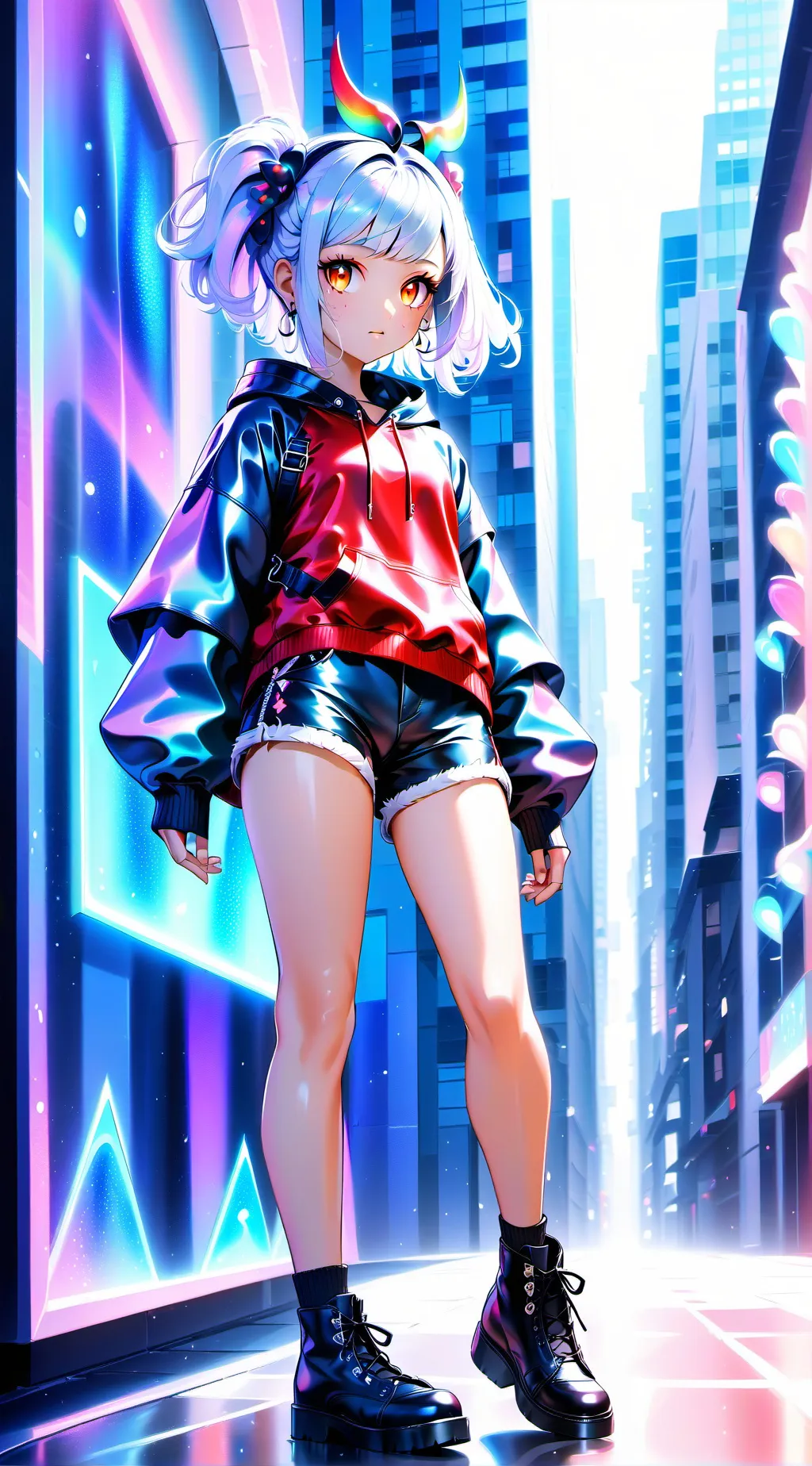 ai character: Niki  background