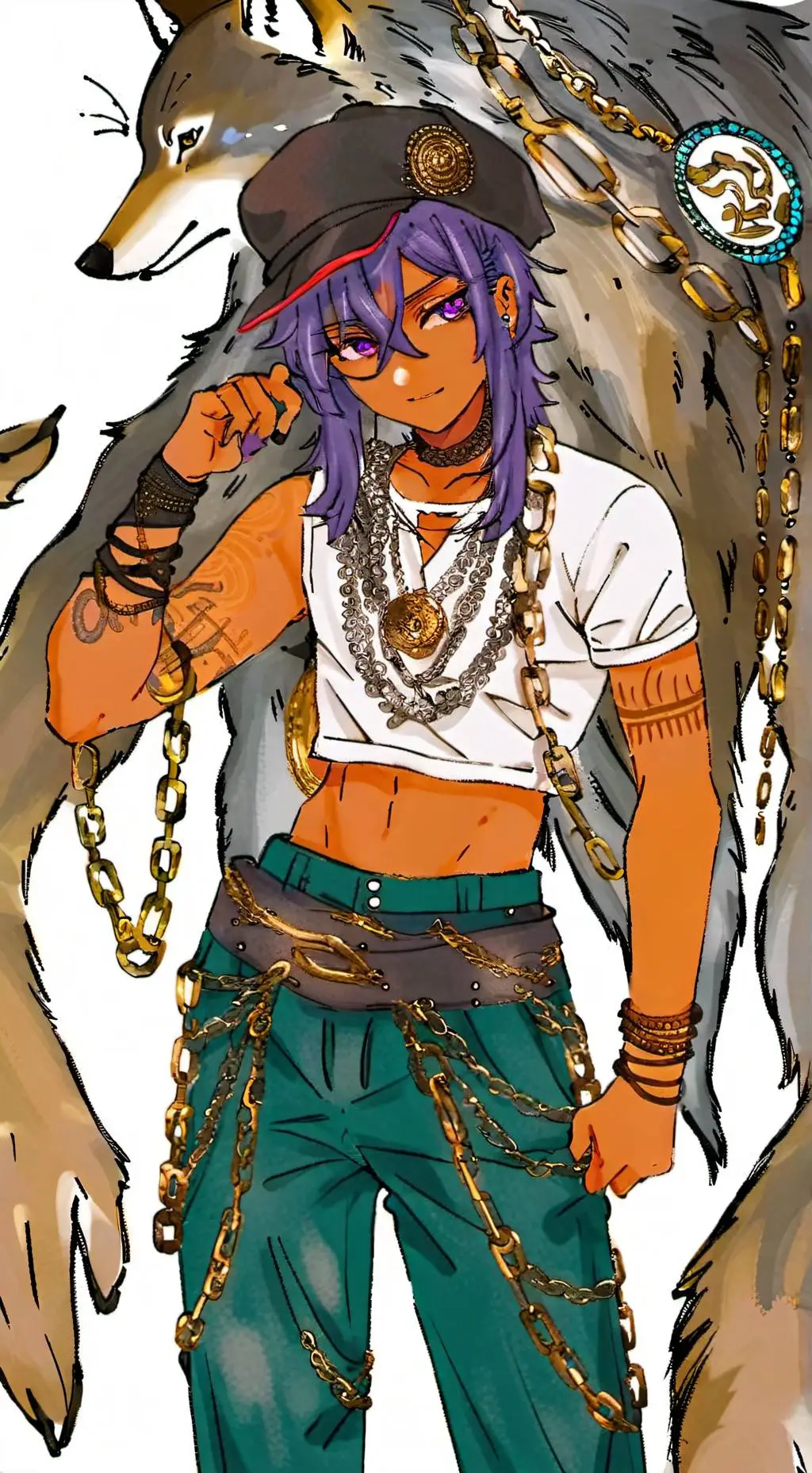 ai character: Mako background