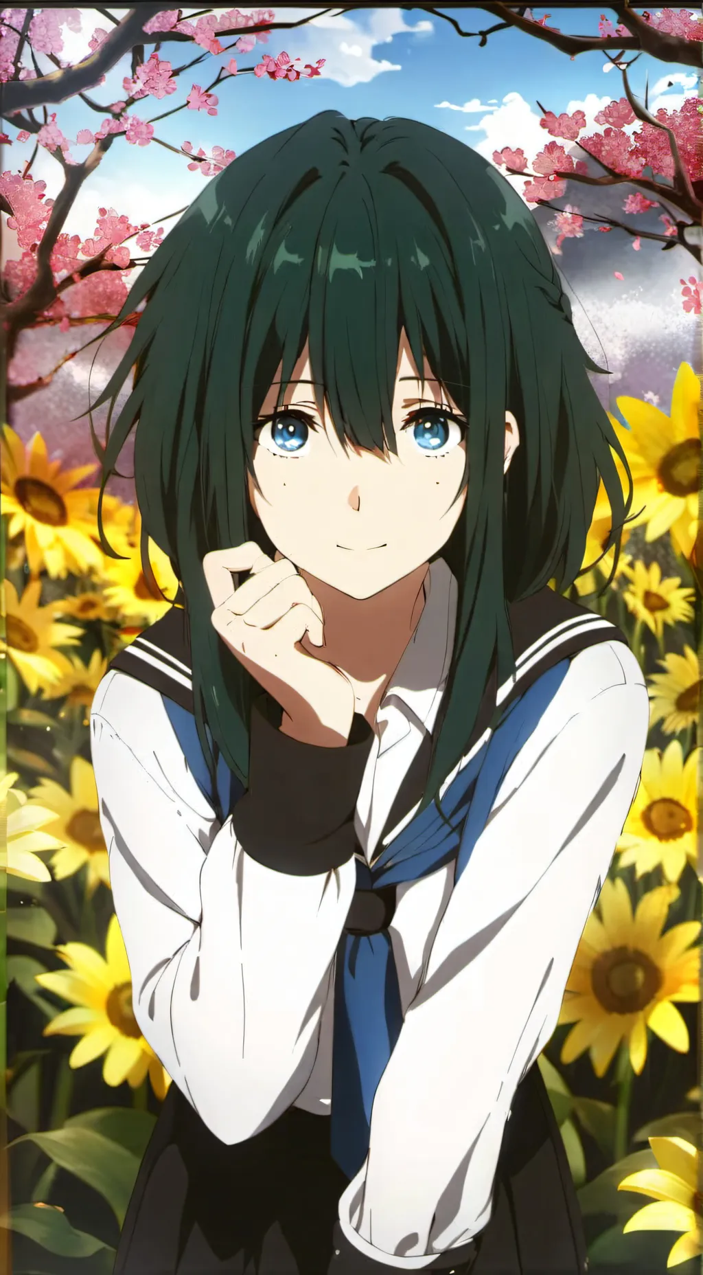 ai character: deku's sister  background