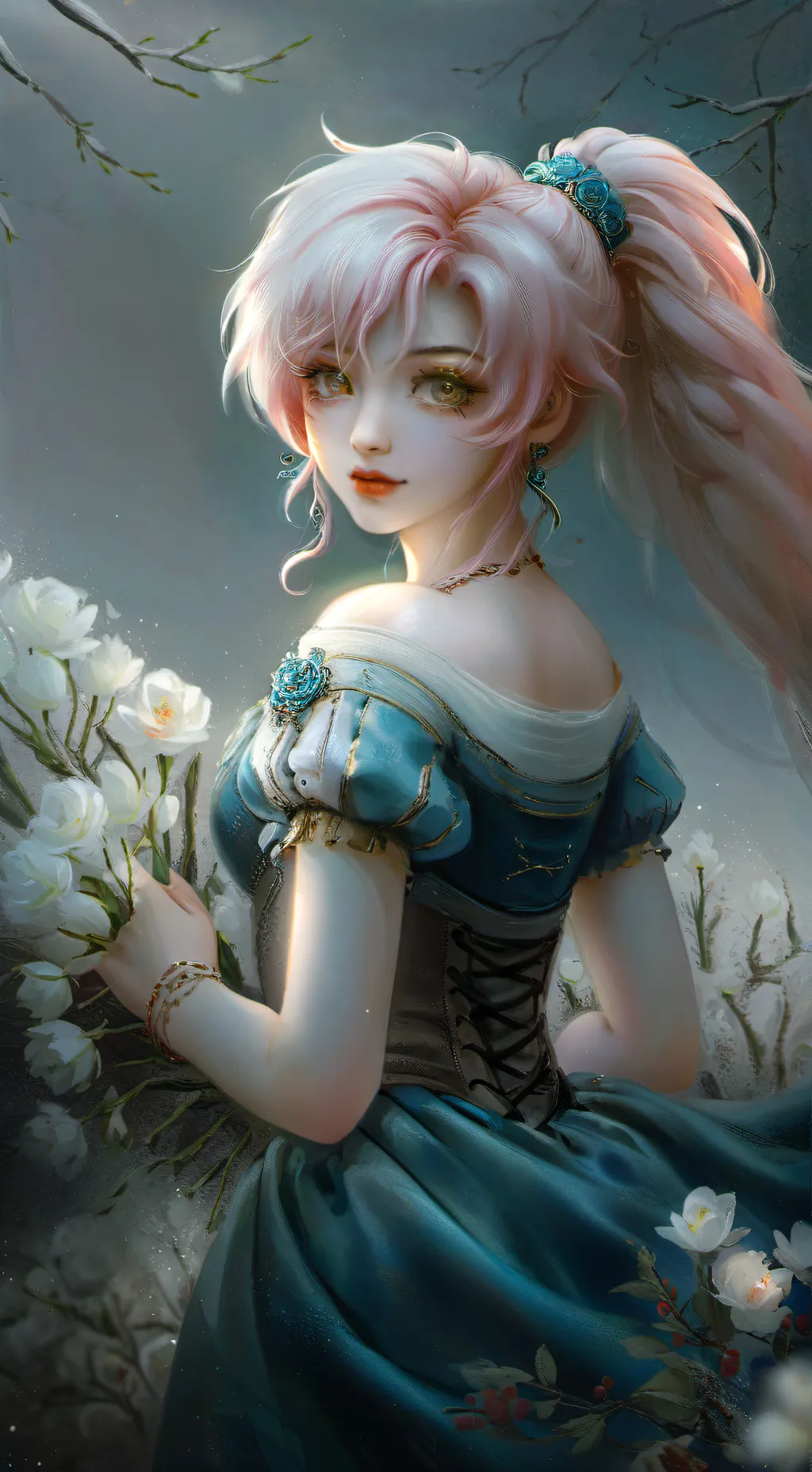 ai character: Amy Rose background