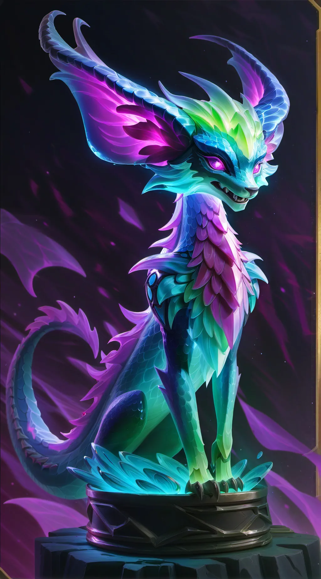 ai character: Make you say 20 background