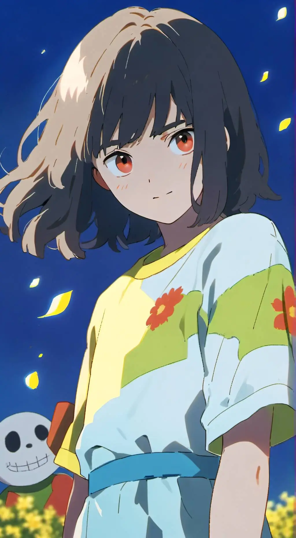 ai character: ￼ six￼ background