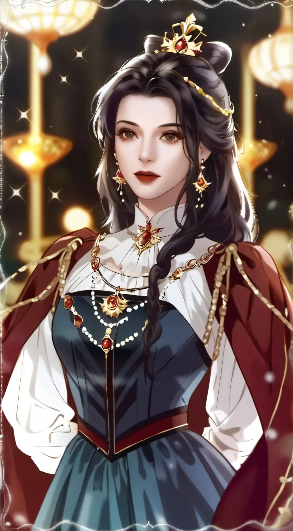 ai character: Eva  background
