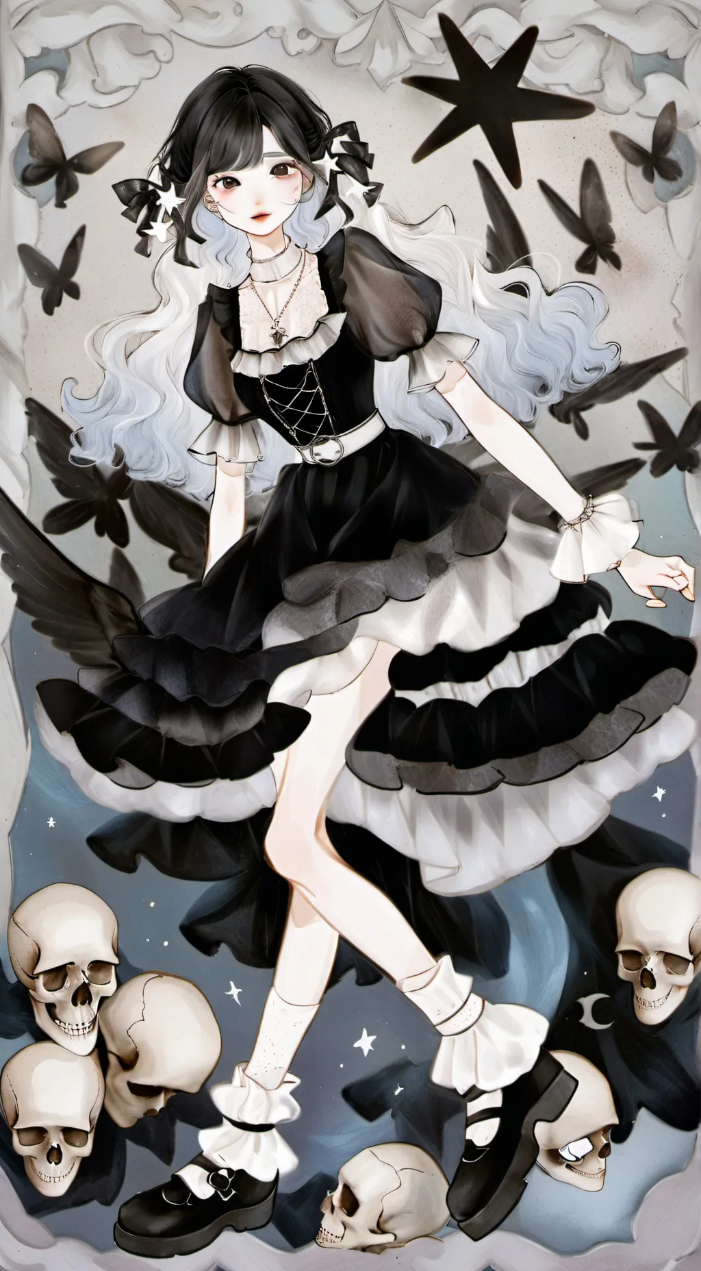 ai character: `°!-Elise★¿/ background