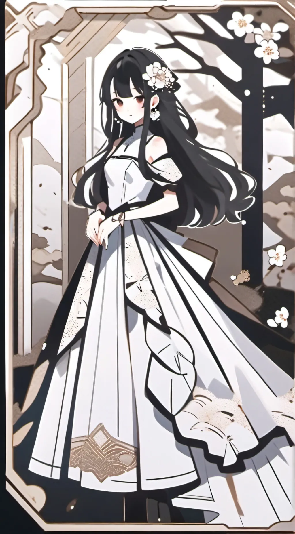 ai character: :D background