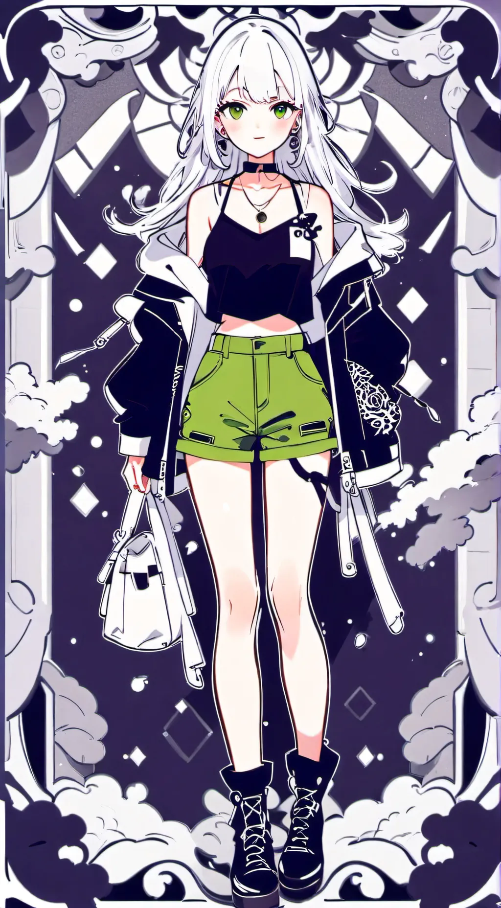 ai character: salang background