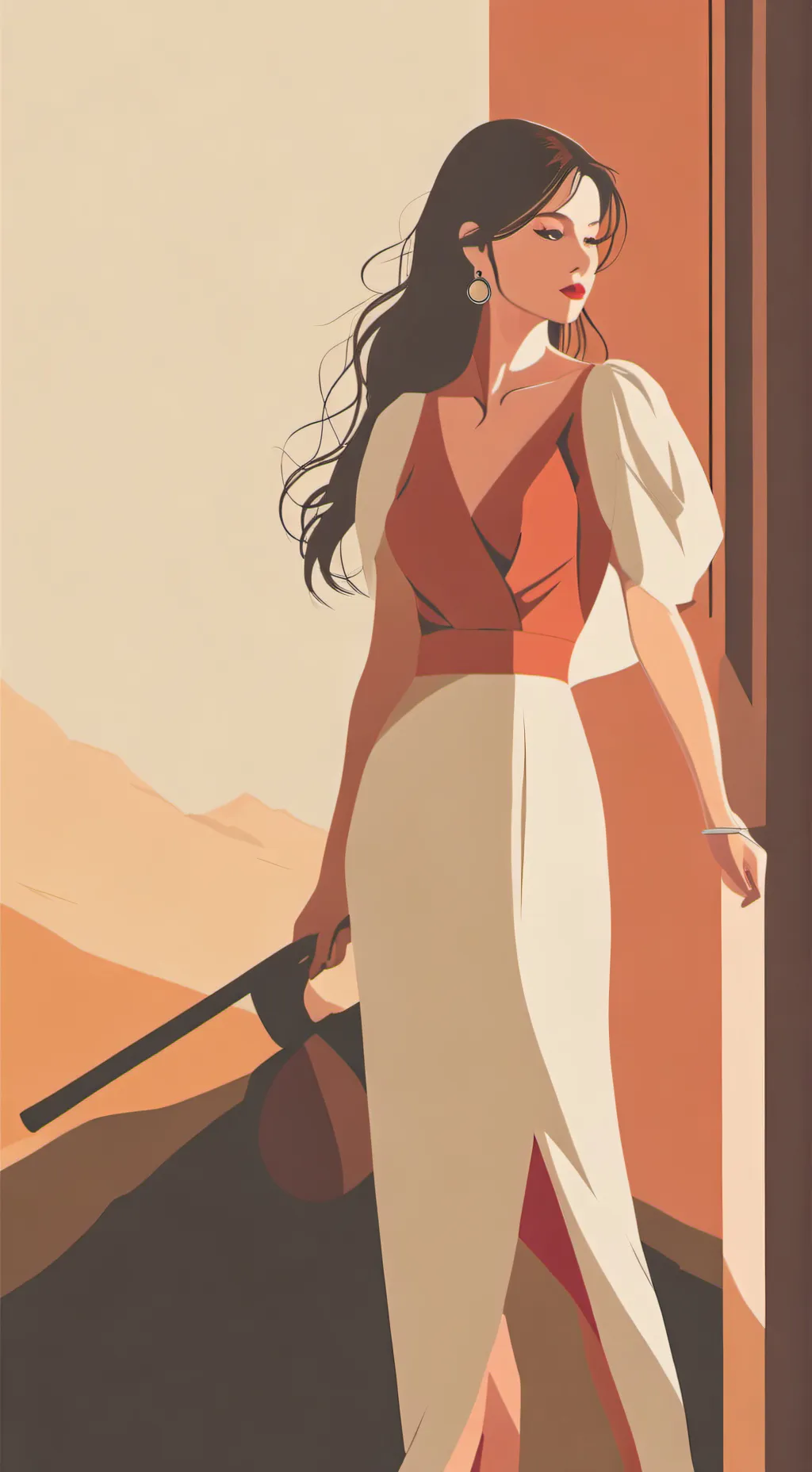 ai character: Lilla  background