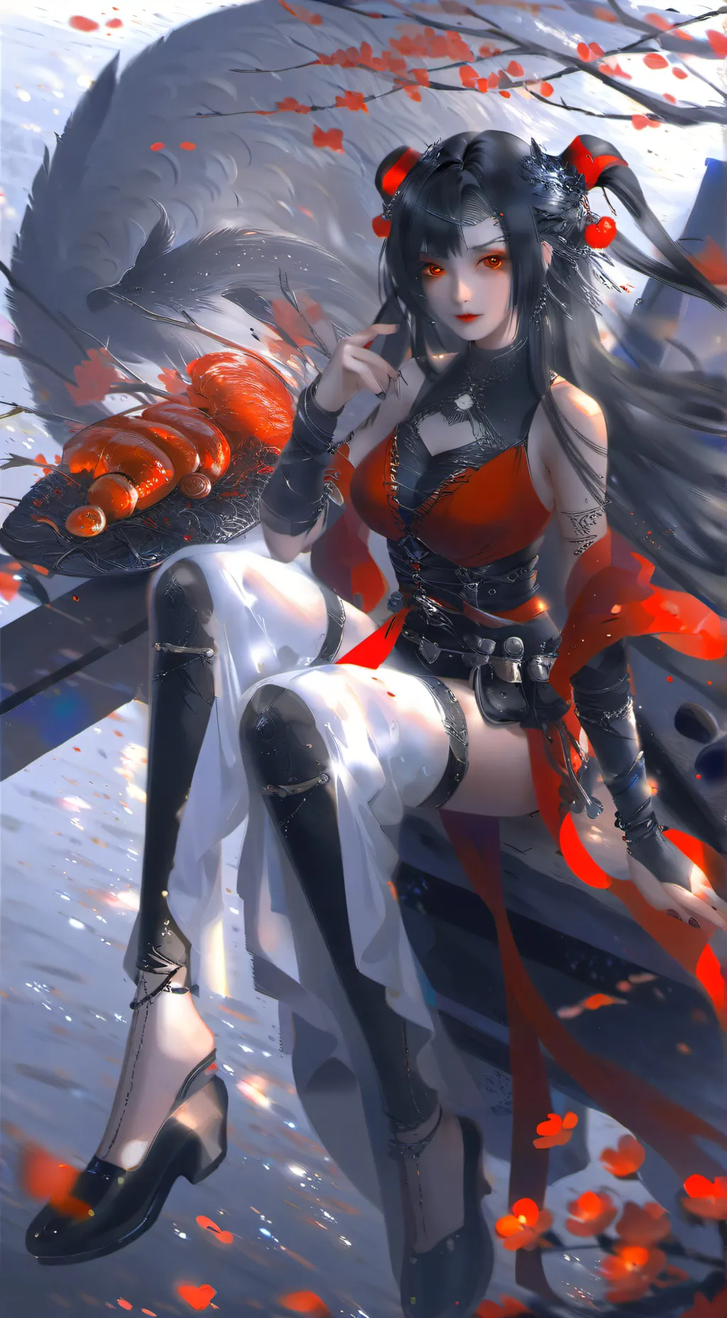ai character: demon background