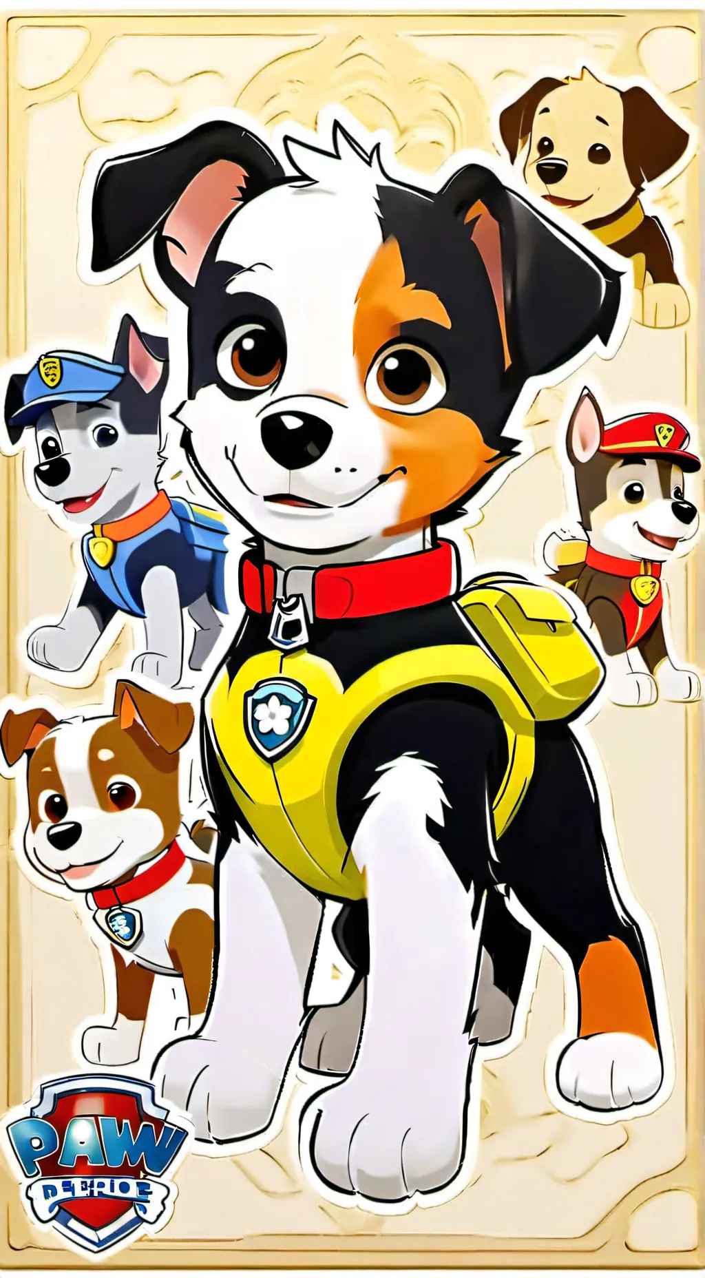 ai character: Paw patrol*asmyocs background