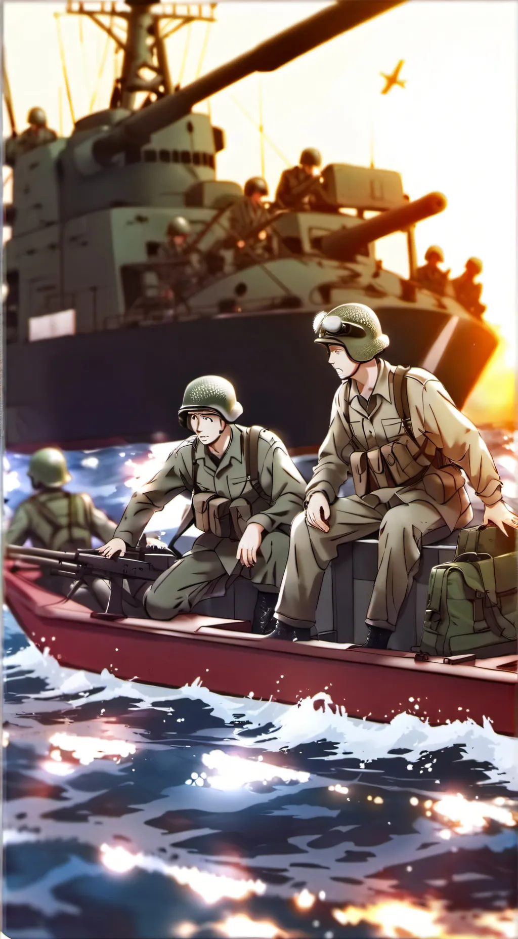 ai character: Battalion sqaud 3 background