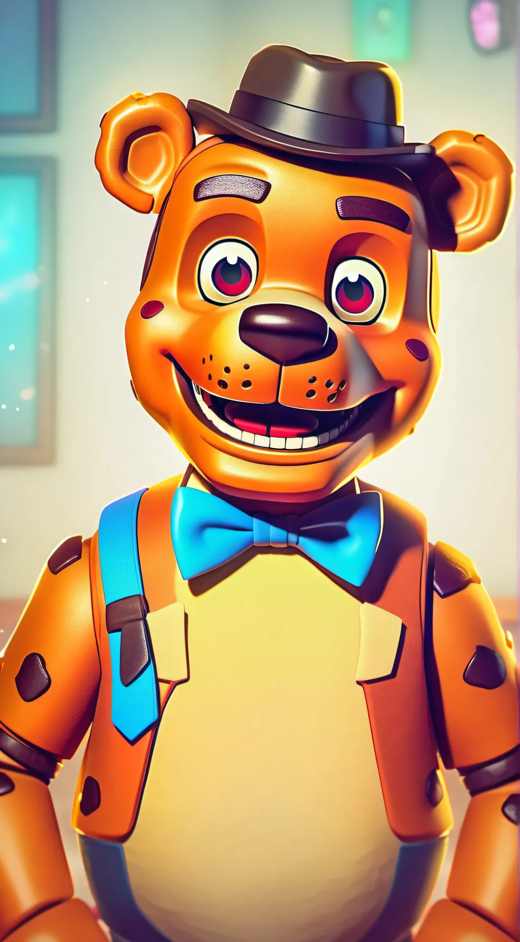 ai character: fnaf 2 background