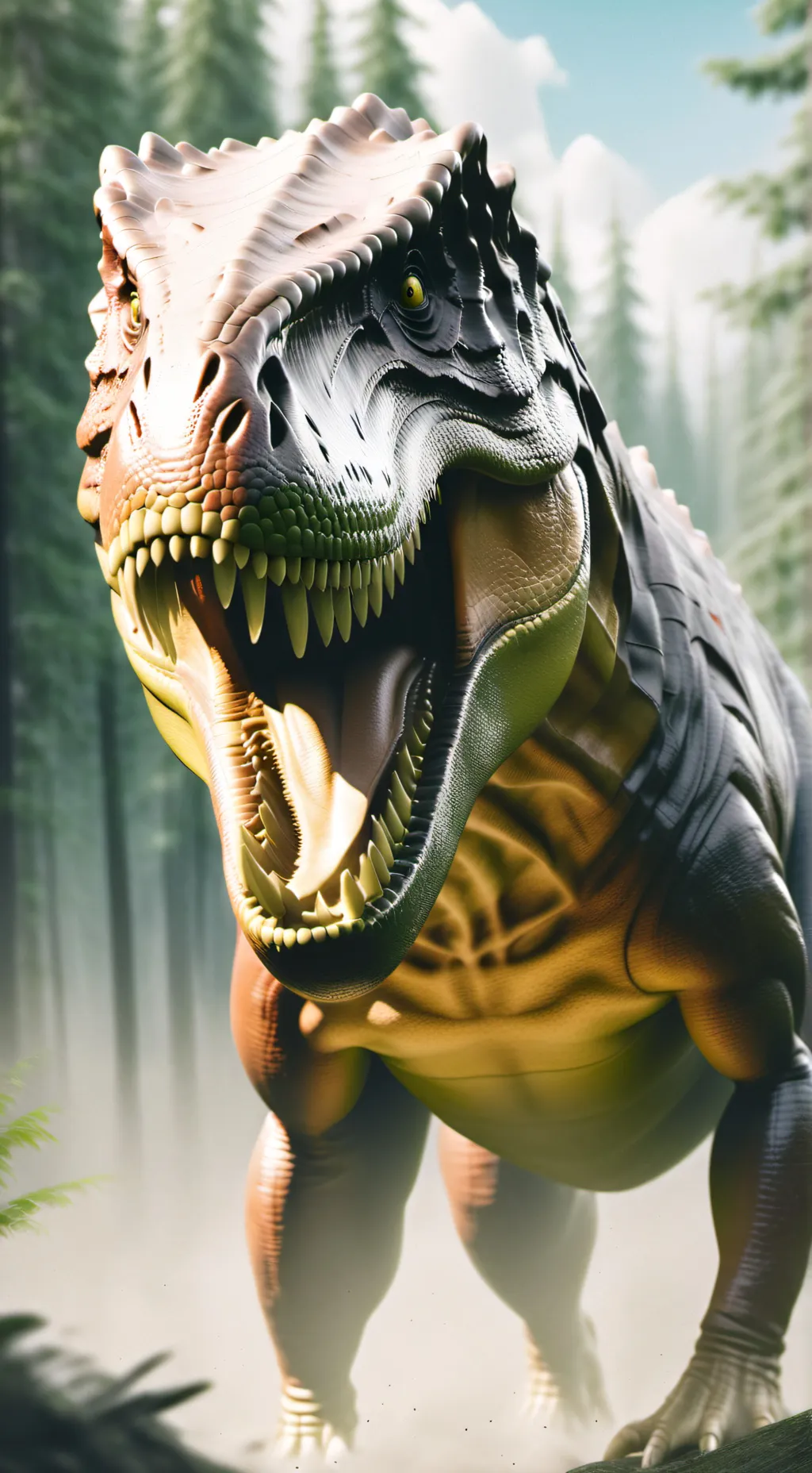 ai character: Camp cretacious background