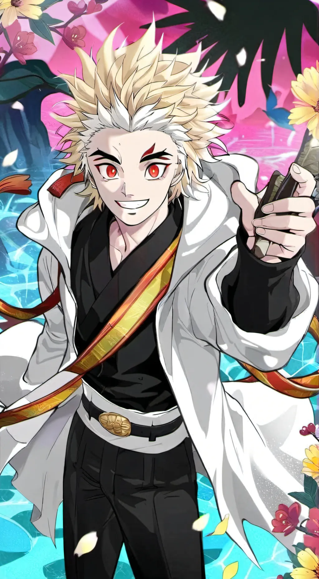 ai character: KNY "el duende" background