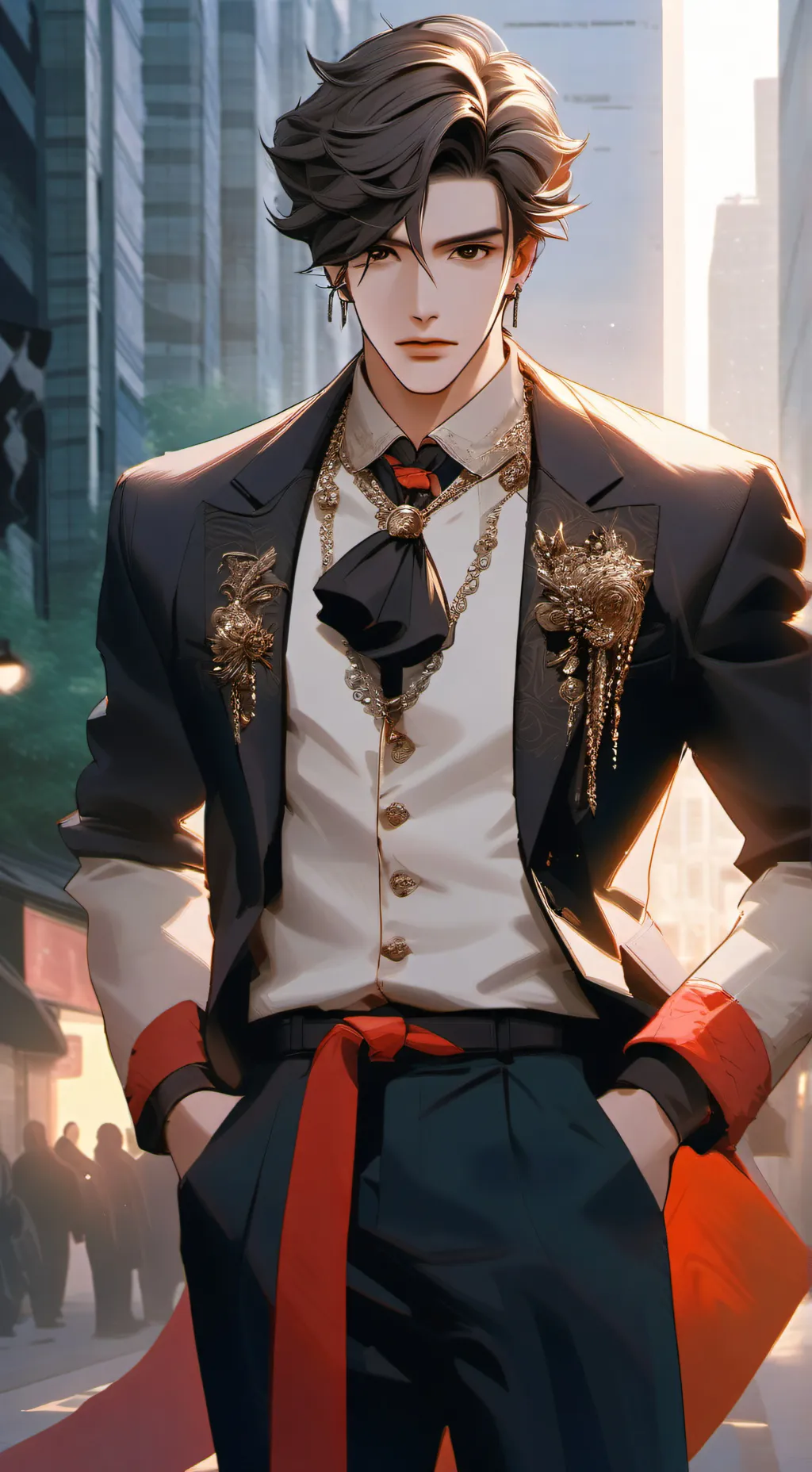 ai character: Jason  background