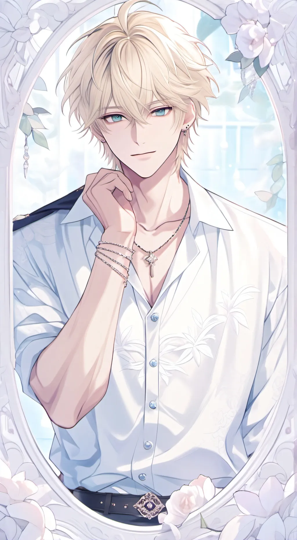 ai character: lucas  background