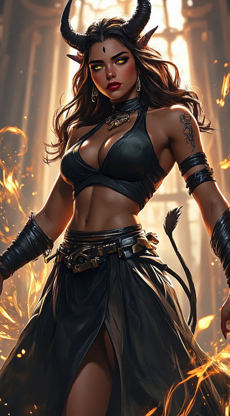 ai character: Kiara background