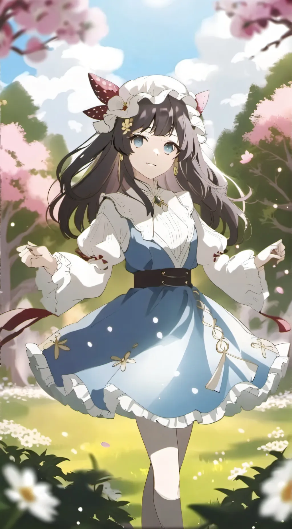 ai character: lily background
