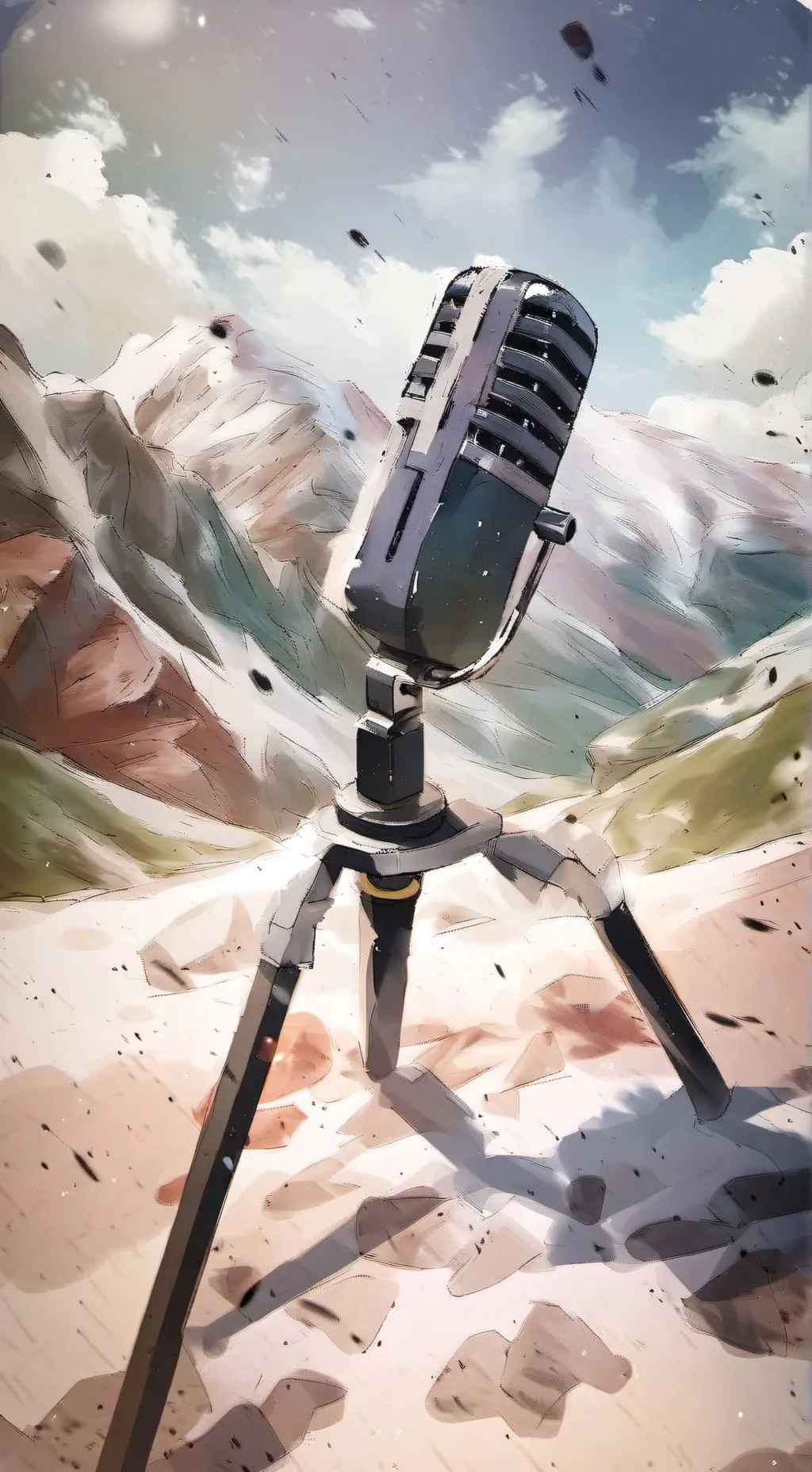 ai character: Finnish the lyric background