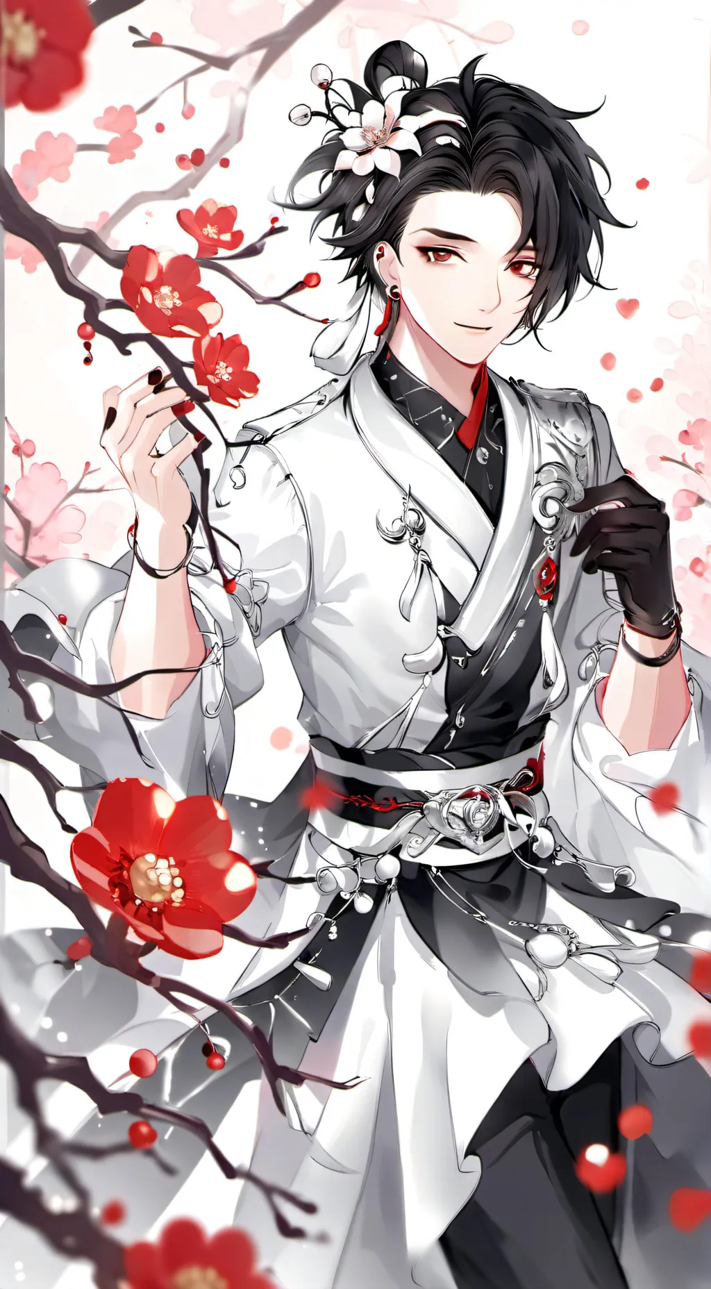 ai character: Roymen Sukuna  background