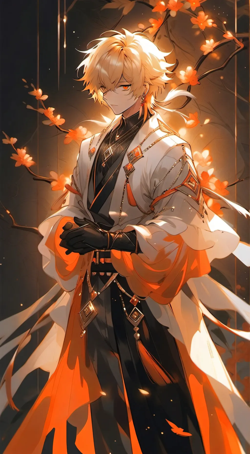 ai character: zenitsu agatsuma  background