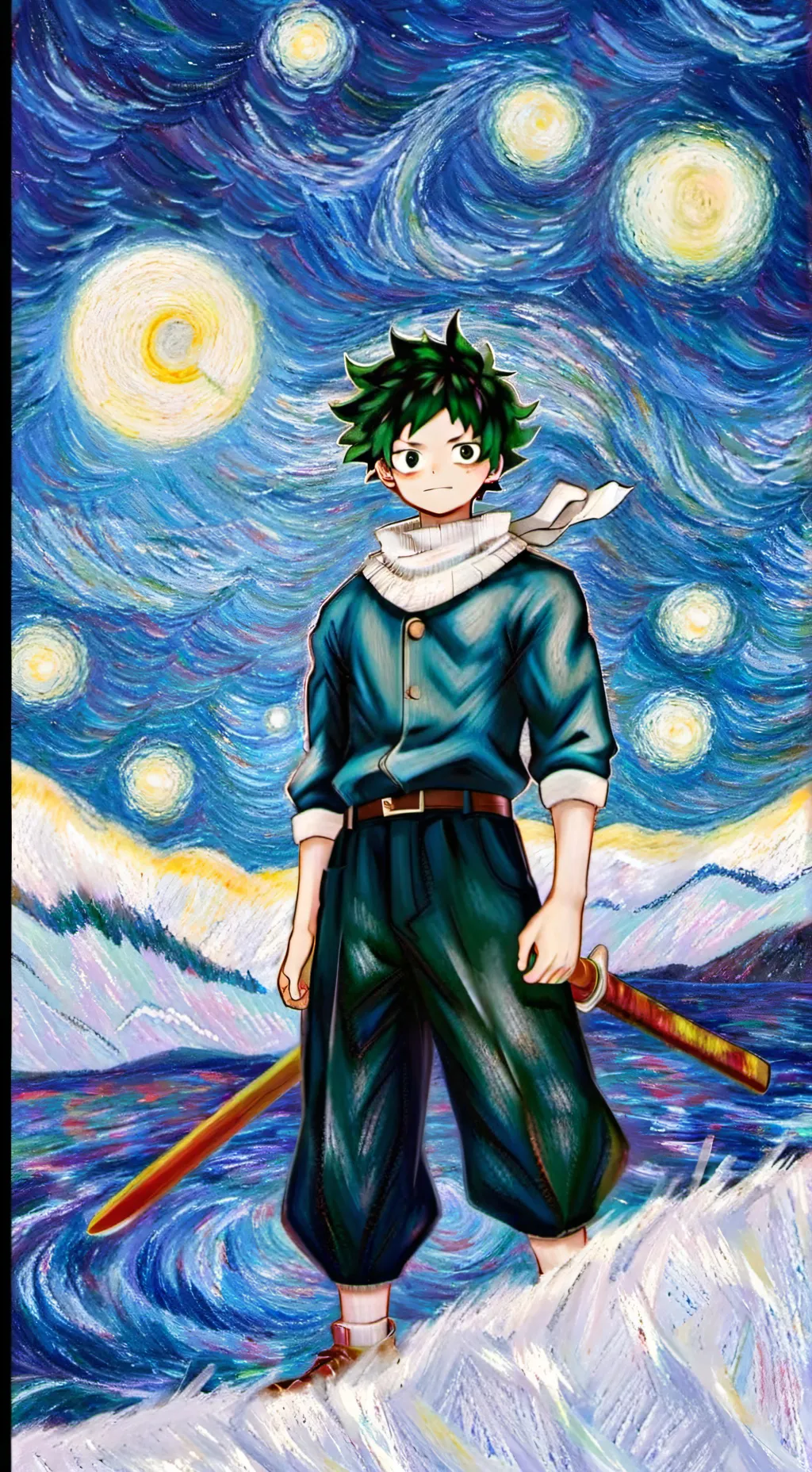 ai character: Mha background