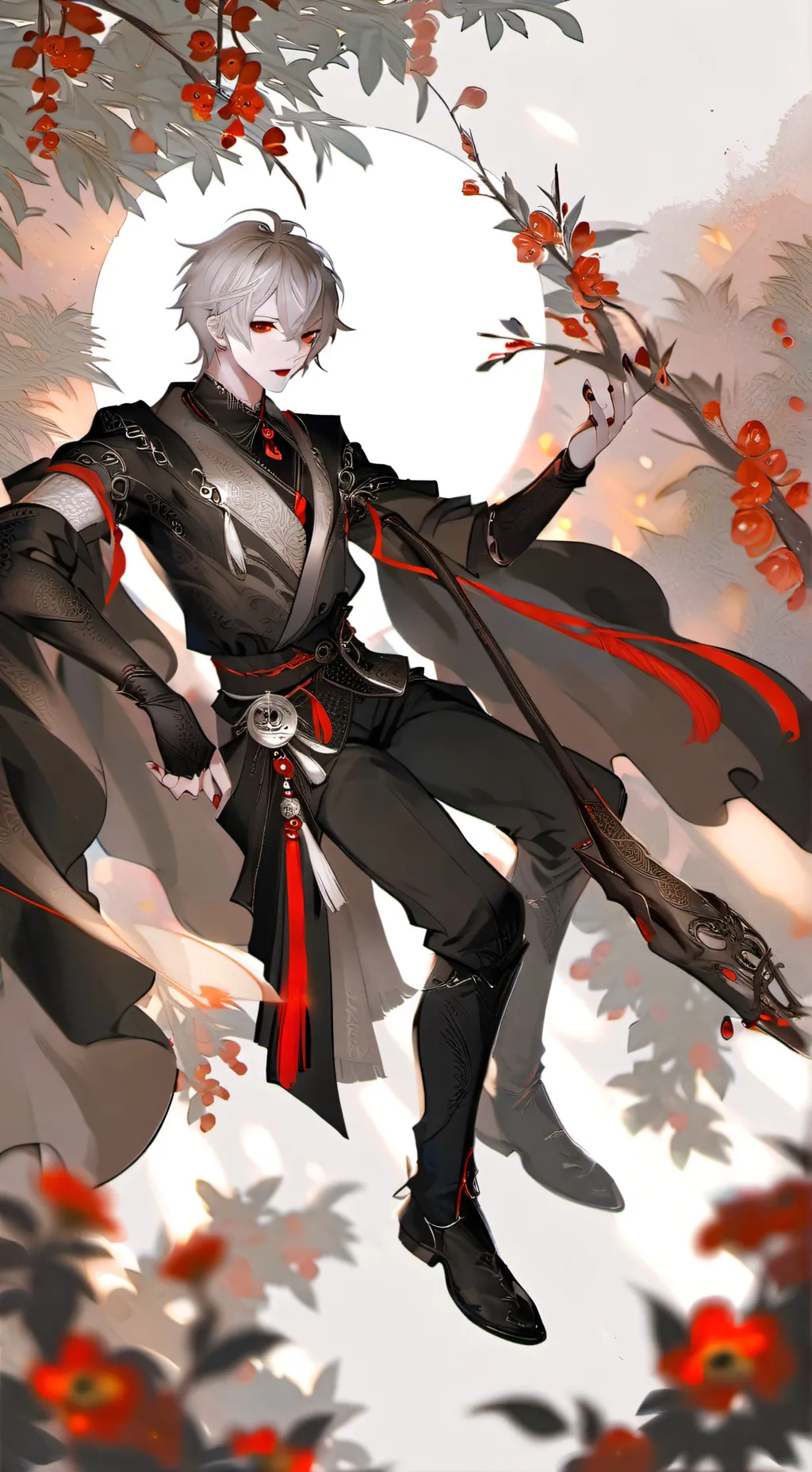 ai character: ERIK  background