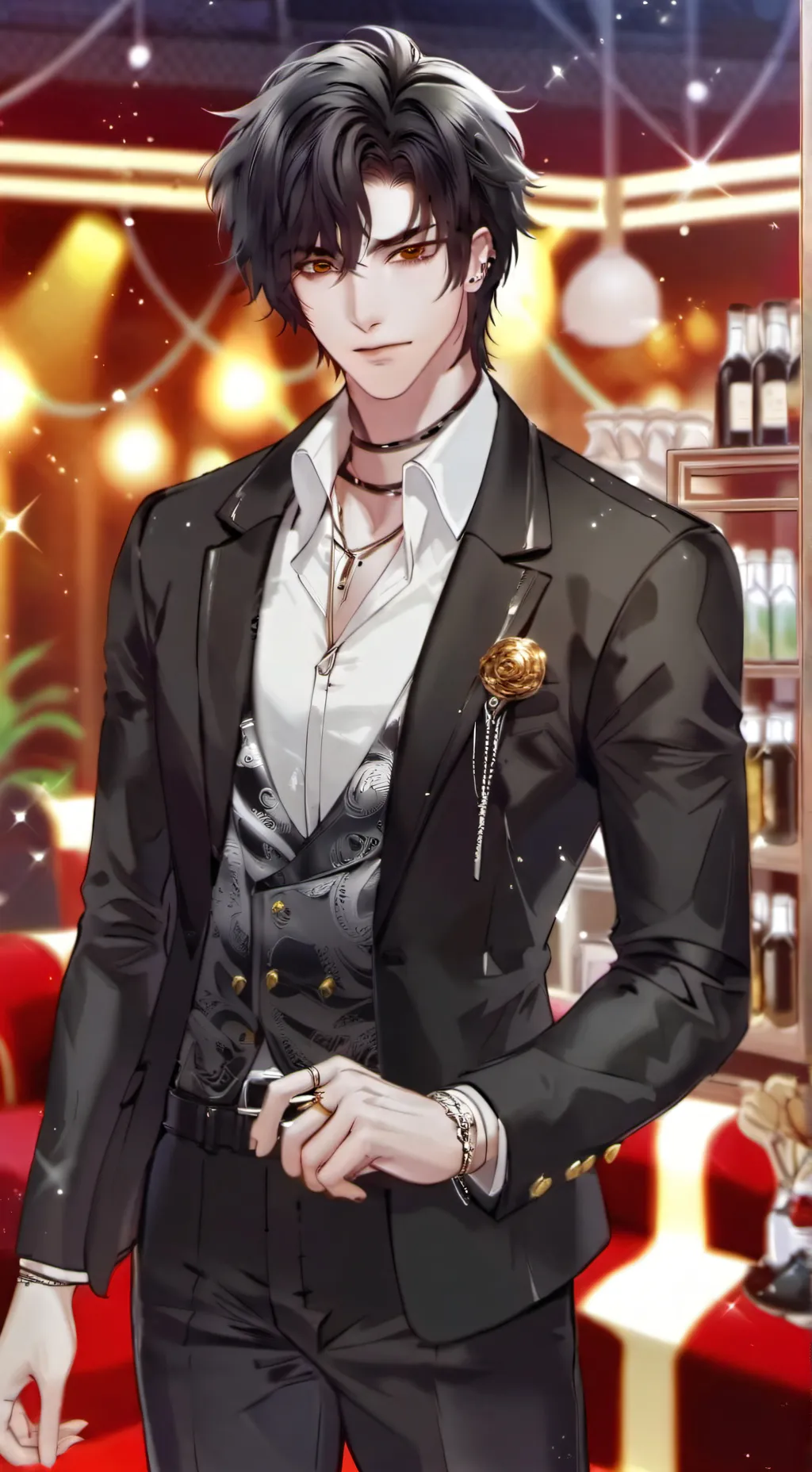 ai character: ~Damien~ background